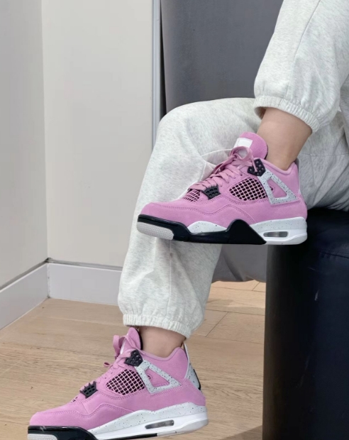 PK God Batch Air Jordan 4 Retro 'Orchid'  AQ9129-501 review John Coleman