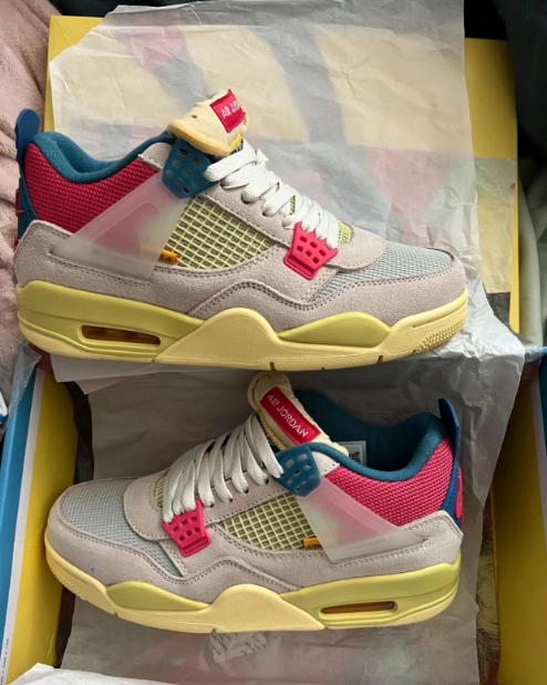 PK God Batch Air Jordan 4 Retro Union Guava Ice DC9533-800 review Janquel Ciriaco
