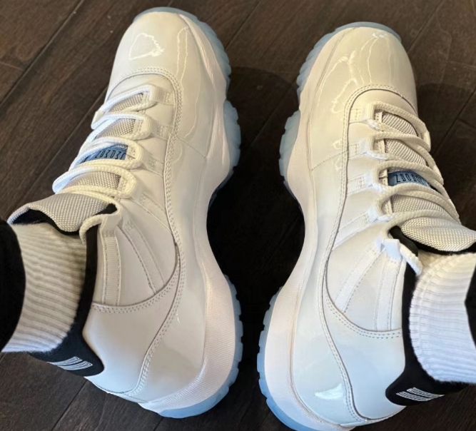 PK God Air Jordan 11 Retro 'Columbia / Legend Blue' CT8012-104 review Gabe Pacheco