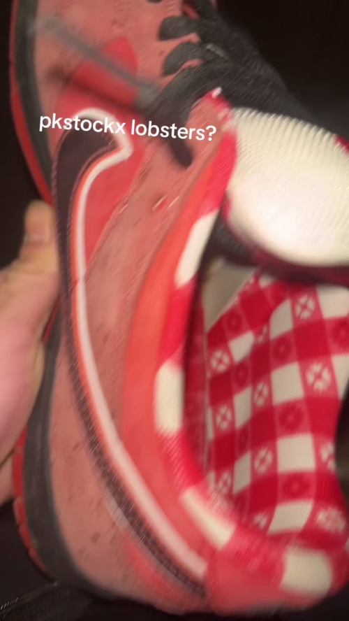 PK God Batch Nike SB Dunk Low Concepts Red Lobster 313170-661 review 