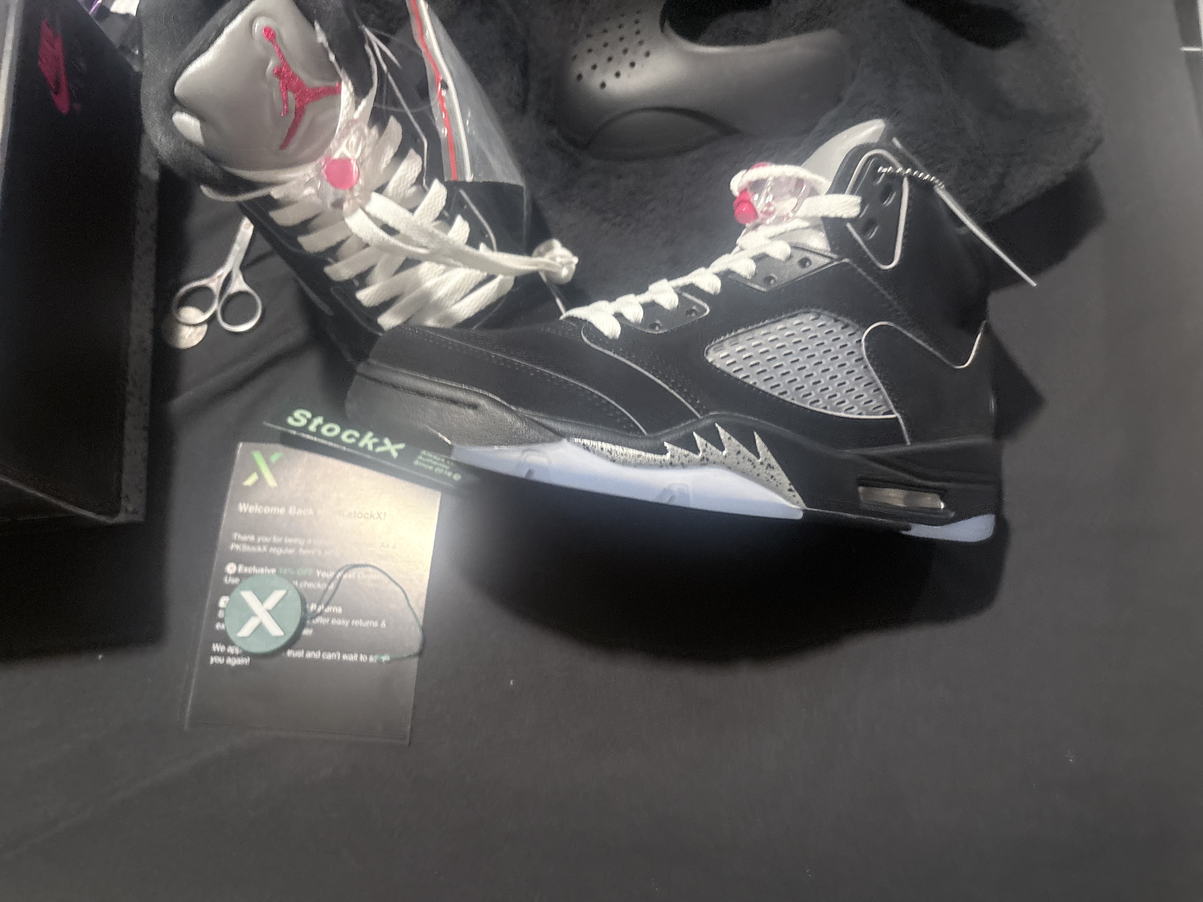 PK God Batch Air Jordan 5 Retro OG Black Metallic Reimagined HF3975-001 review brian 02