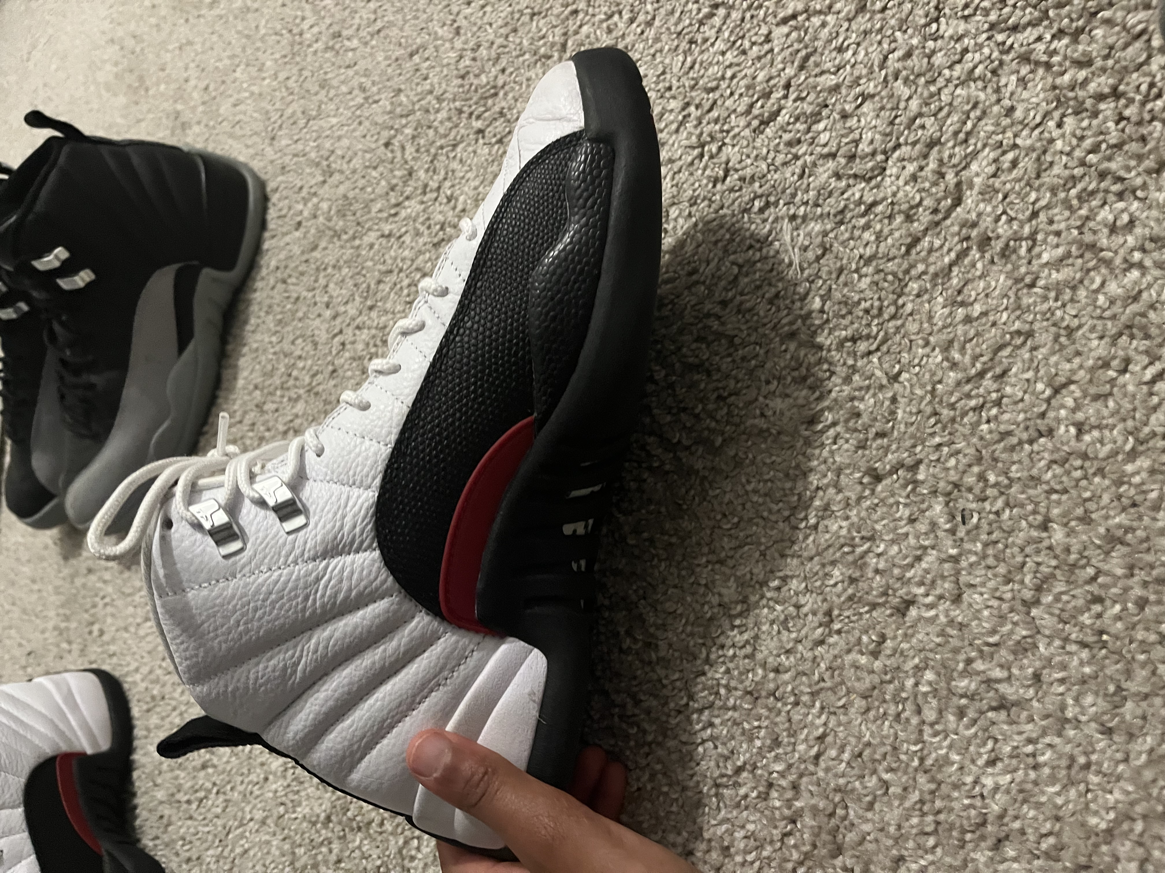 PK God Batch Air Jordan 12 Red Taxi CT8013-162 review Tay 00