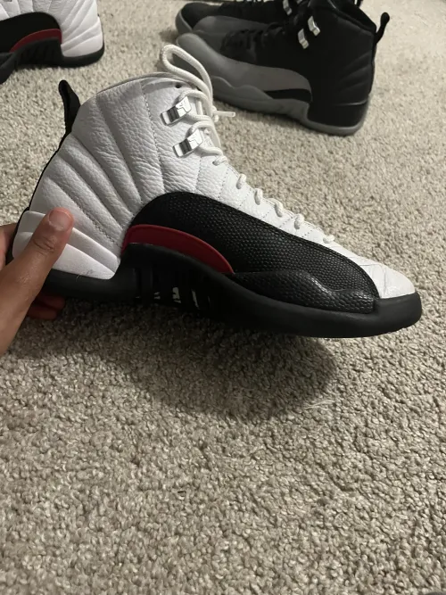 PK God Batch Air Jordan 12 Red Taxi CT8013-162 review 