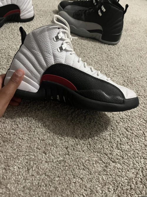 PK God Batch Air Jordan 12 Red Taxi CT8013-162 review 
