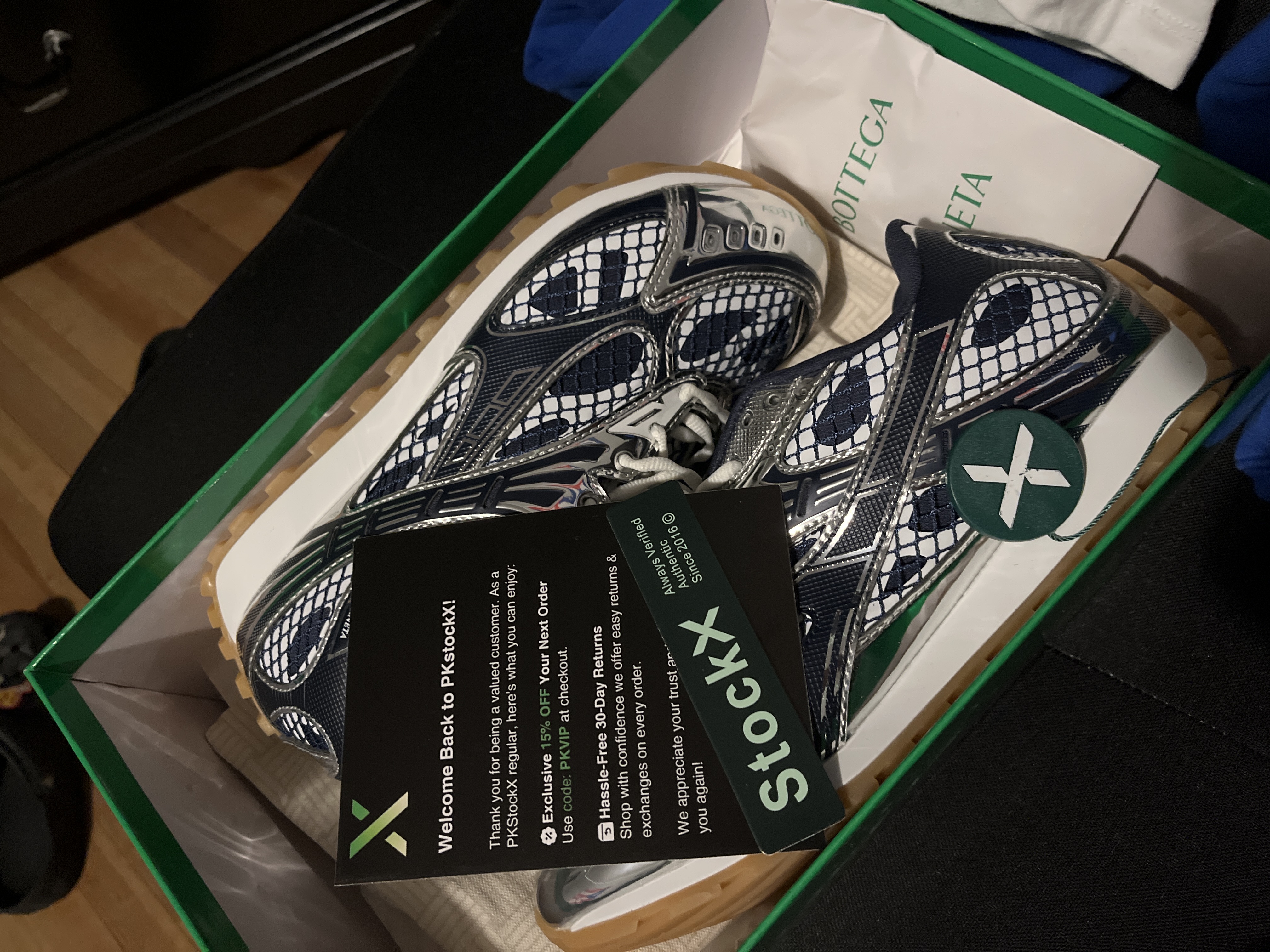 PK God Batch Bottega Veneta Orbit Abyss Silver review Lando 00