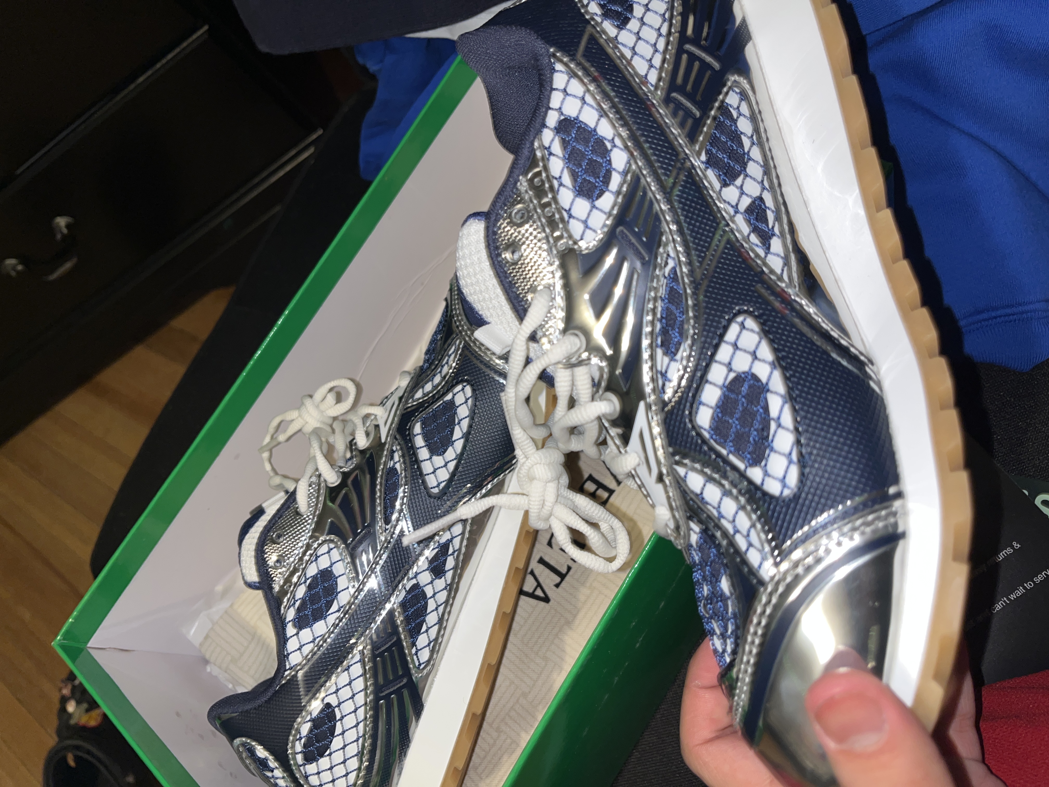 PK God Batch Bottega Veneta Orbit Abyss Silver review Lando 03