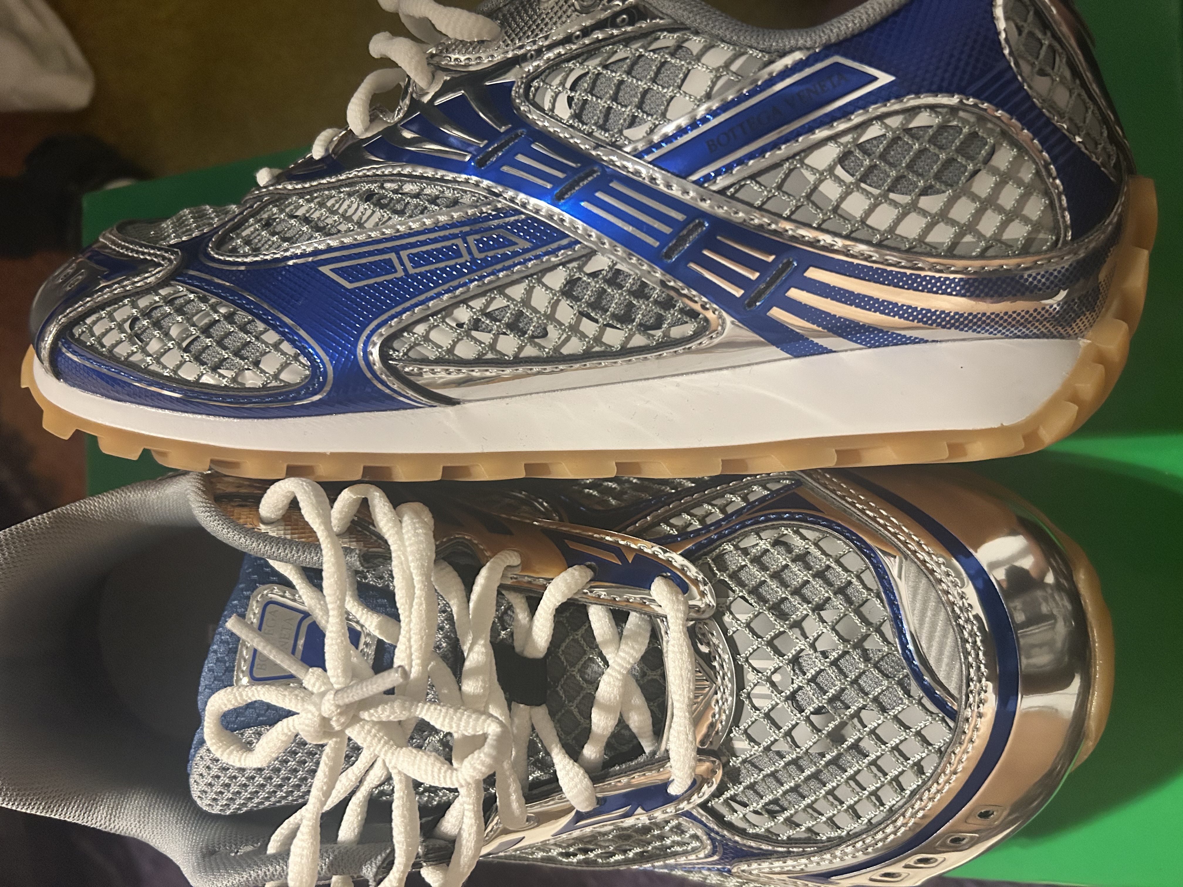 PK God Batch Bottega Veneta Orbit Sneaker Blue review Aj 03