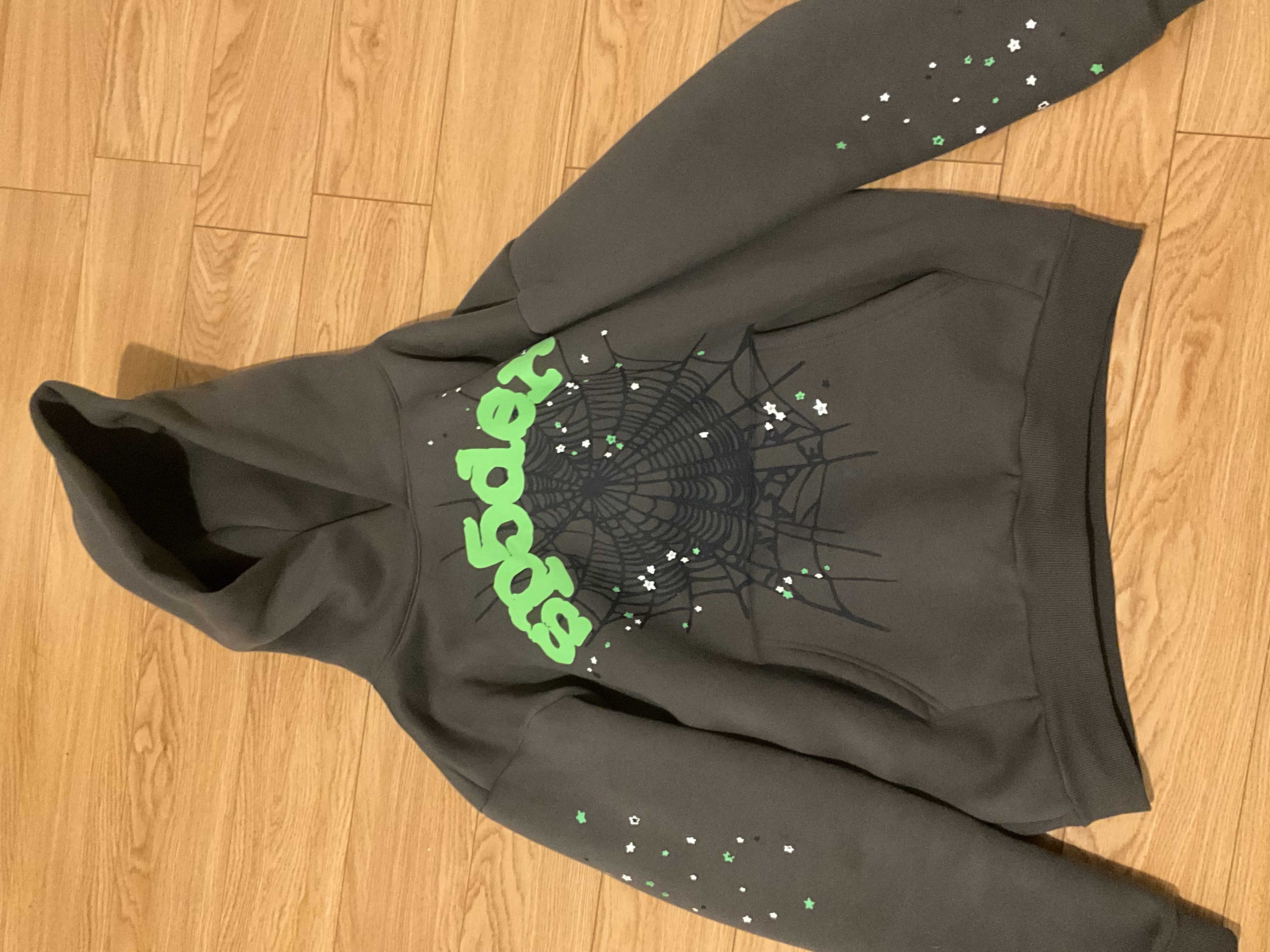 Sp5der Hoodie Grey review Anónimo 01