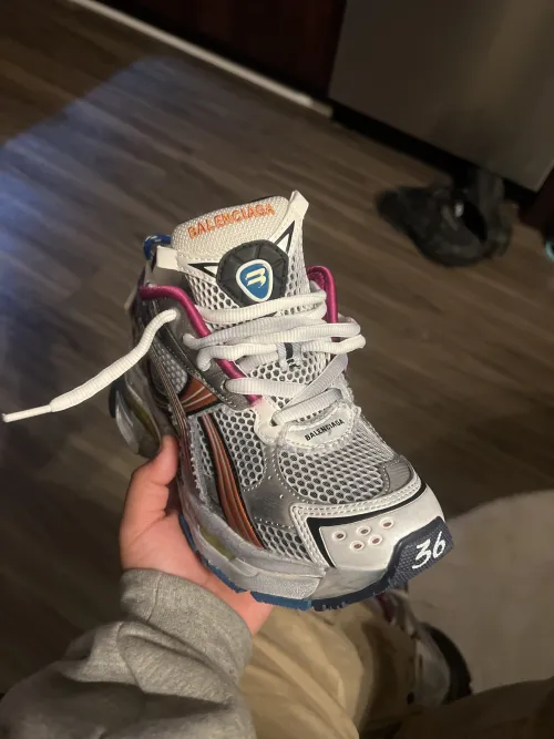 PK God Batch Balenciaga Runner Sneaker Color Orange Powder 772767 W3RBW 9168 review 