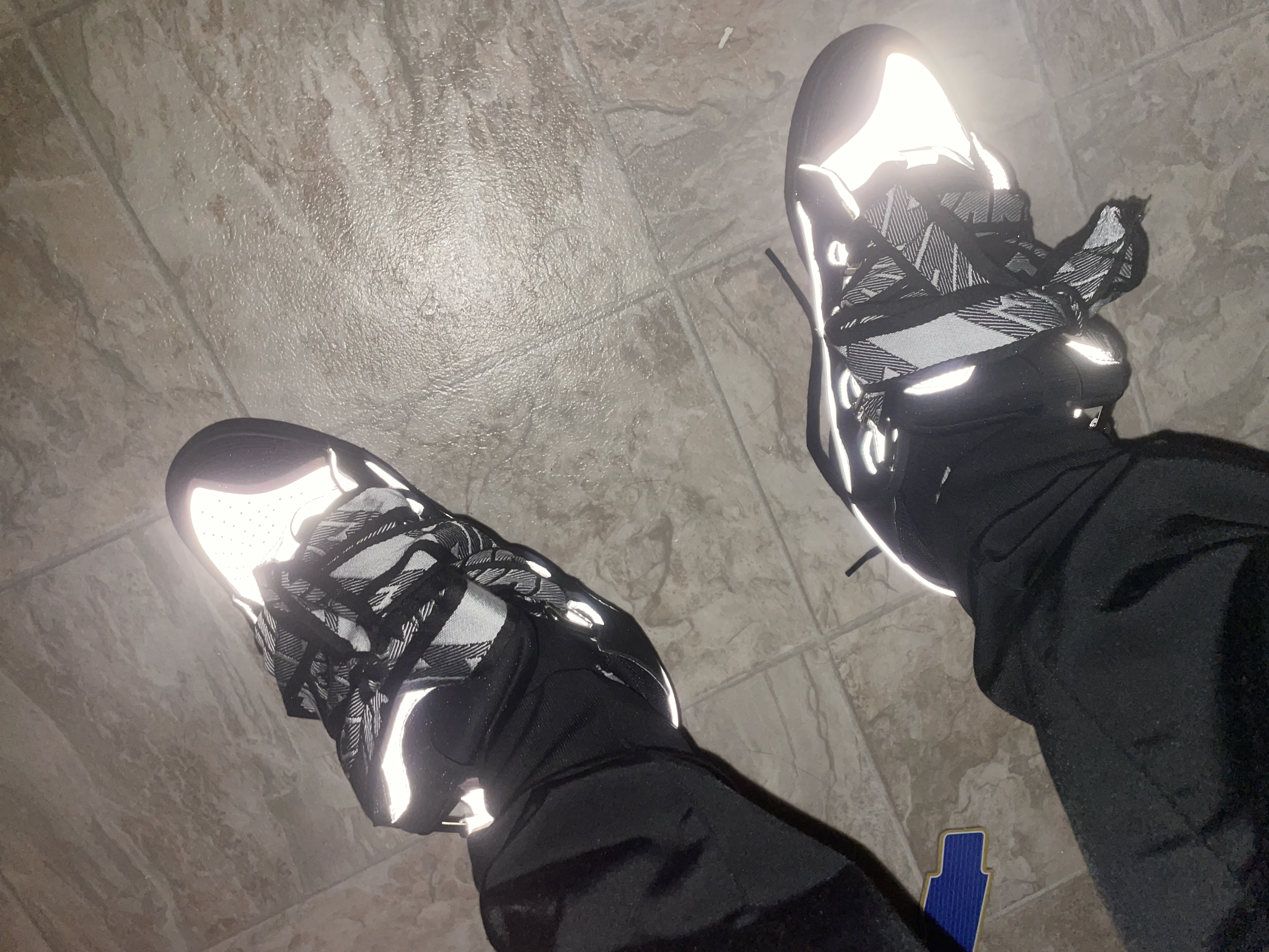 Lanvin Curb Sneaker Black Grey FM-SKRK11-REFL-P2210 review Corey