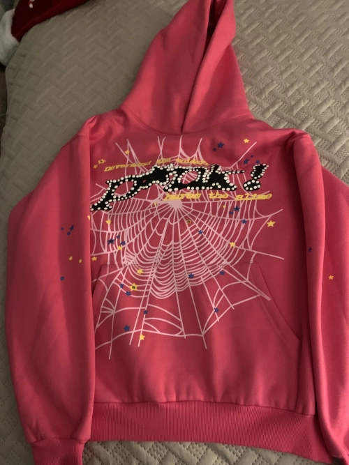 Sp5der P*NK Hoodie Pink review 