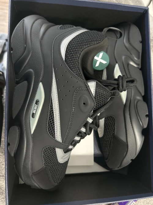 PK God Batch Dior B22 Black Silver 3SN231ZNG_H969 review 