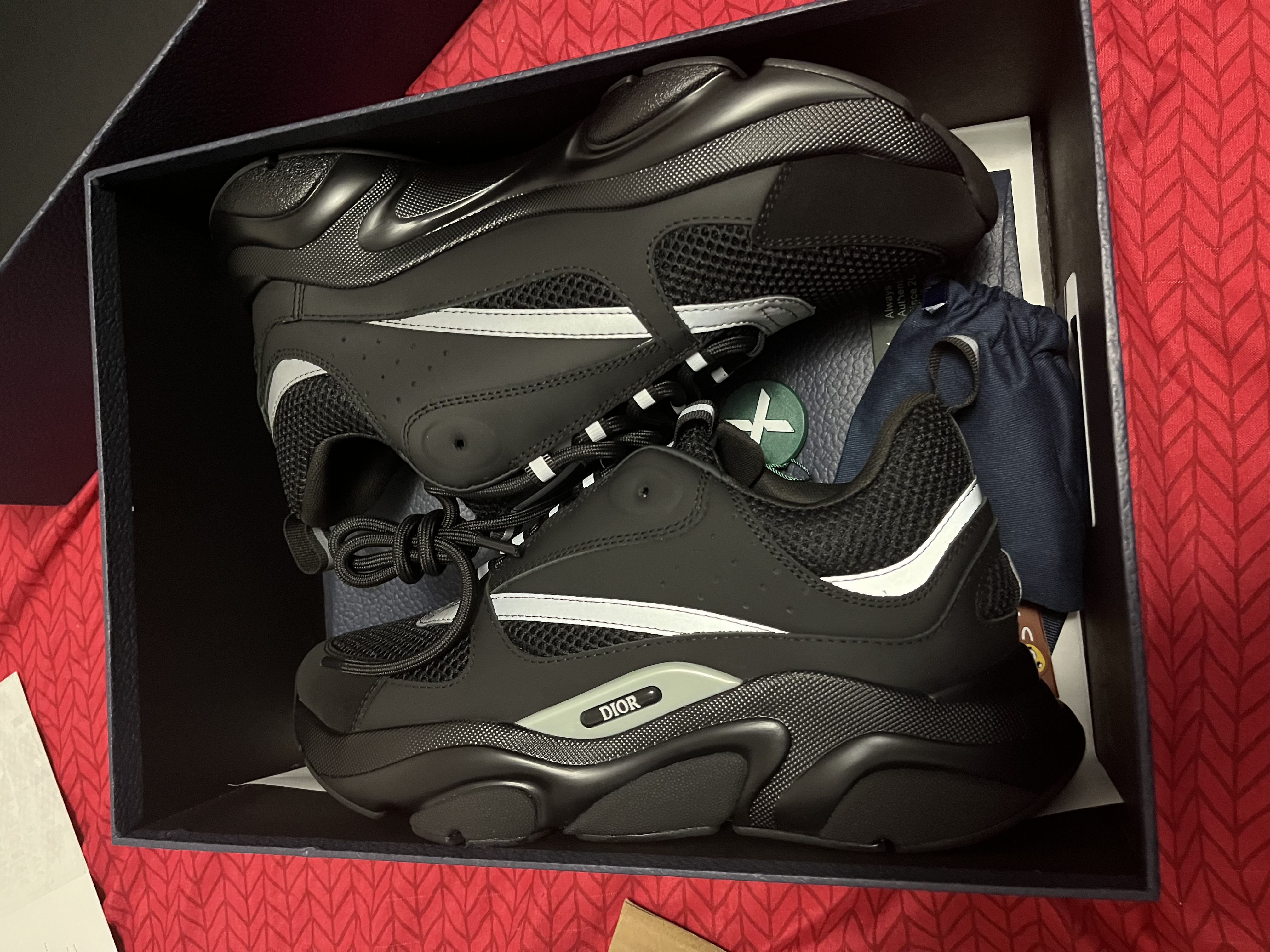 PK God Batch Dior B22 Black Silver 3SN231ZNG_H969 review Wilson