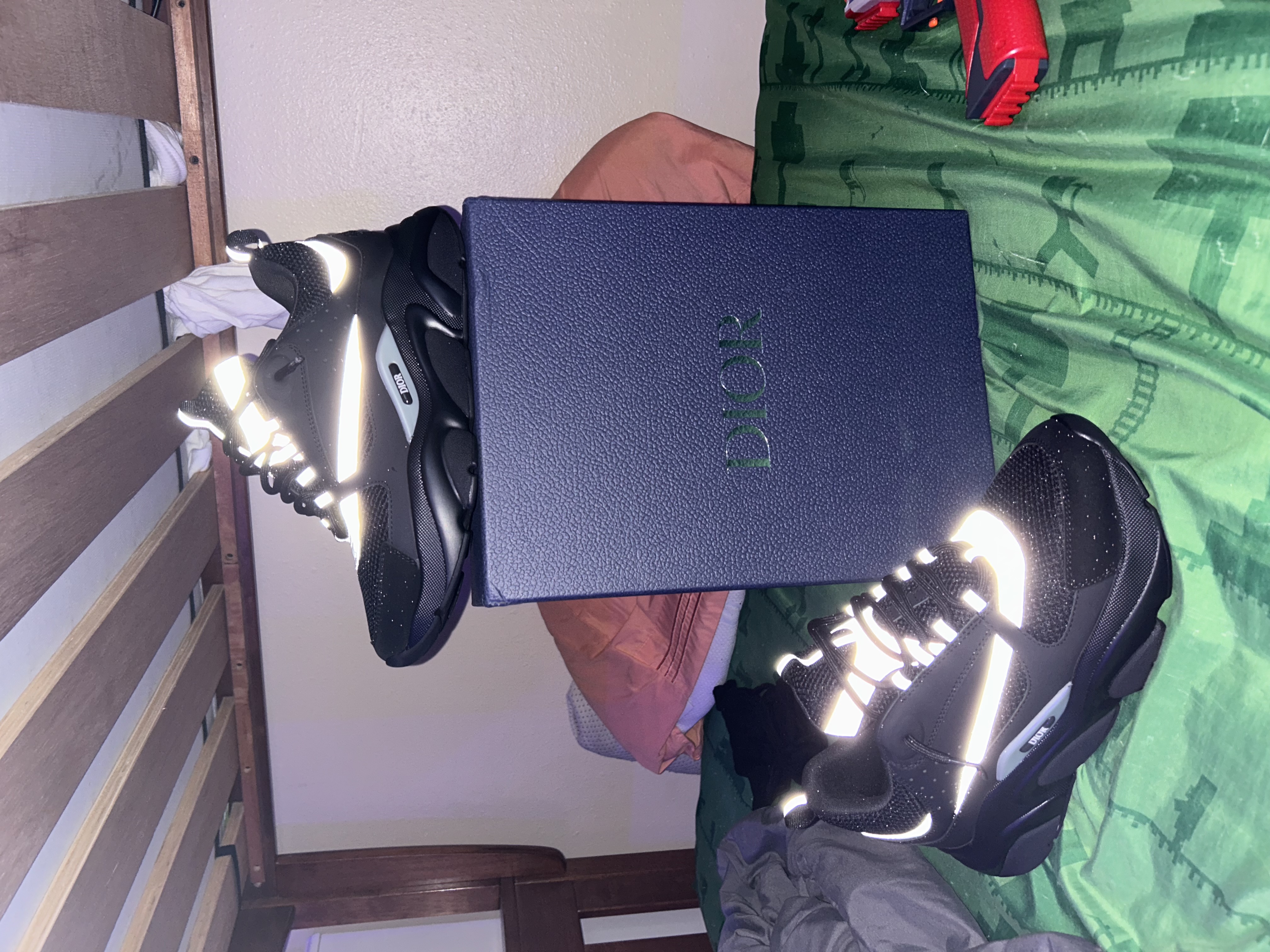 PK God Batch Dior B22 Black Silver 3SN231ZNG_H969 review Josh