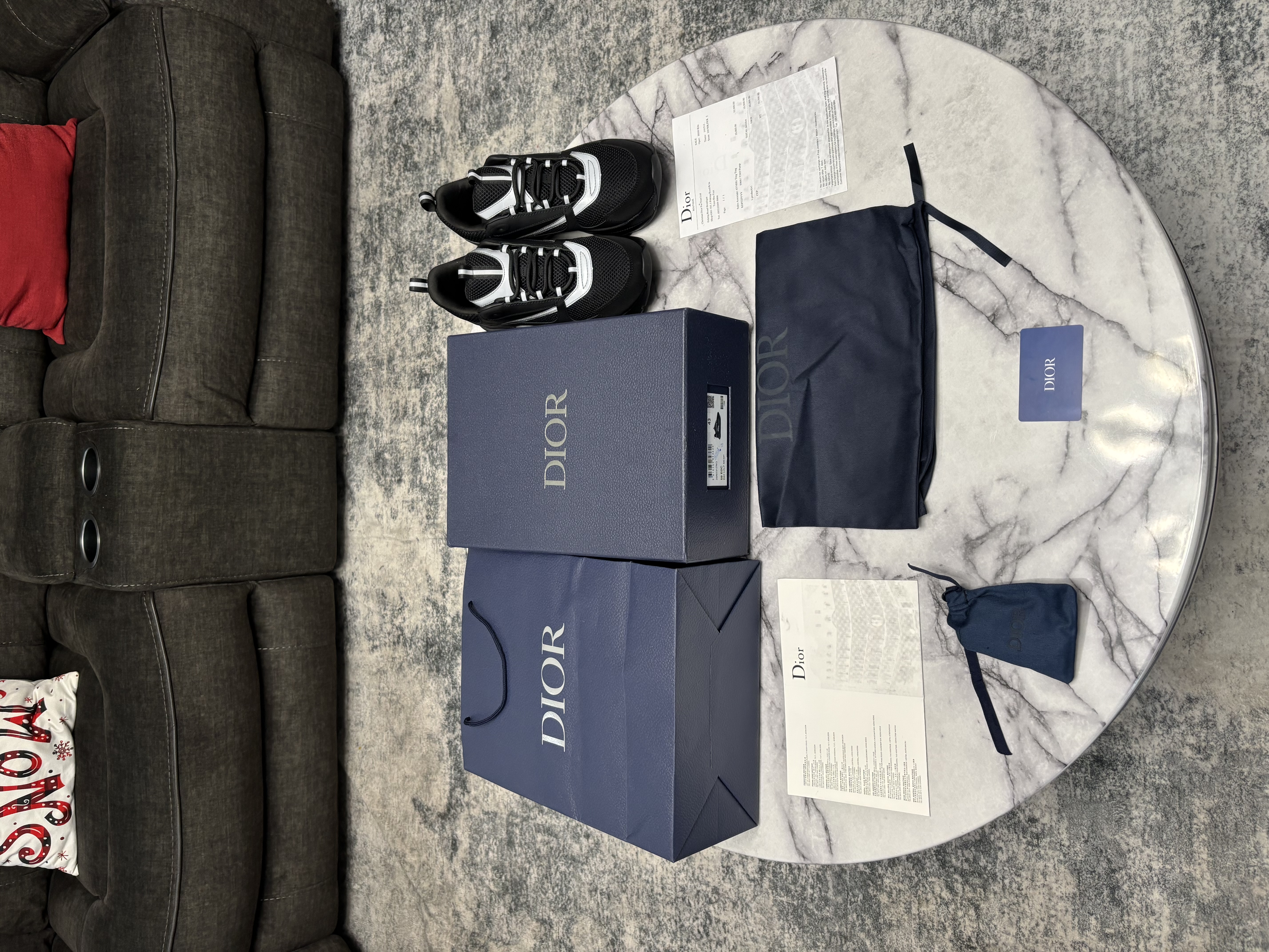 PK God Batch Dior B22 Black Silver 3SN231ZNG_H969 review Aller