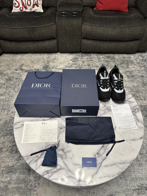 PK God Batch Dior B22 Black Silver 3SN231ZNG_H969 review 