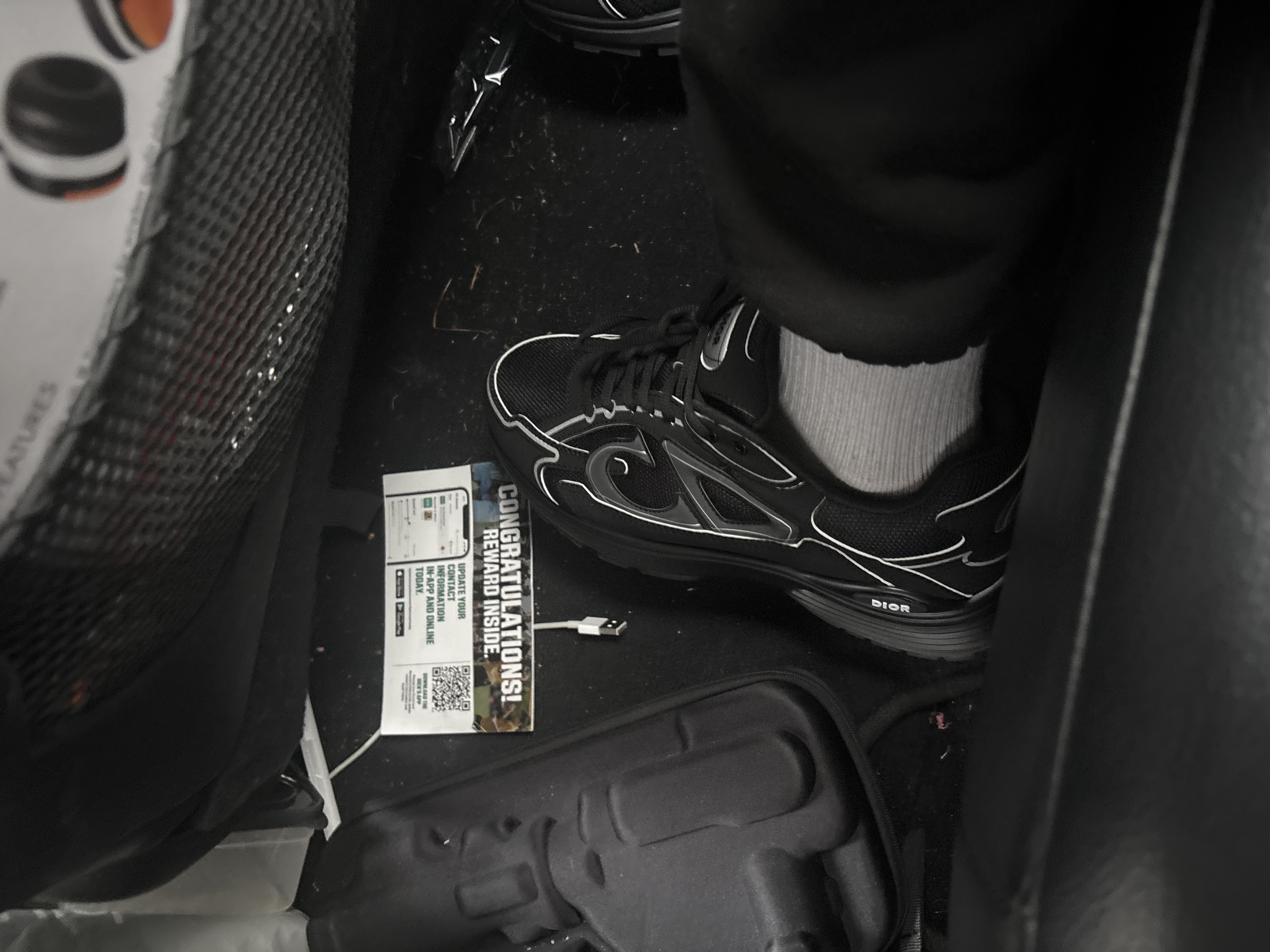 PK God Batch Dior Light Grey 'B30' Sneakers New Reflective 3SN27ZIR-16536 review Dylan C