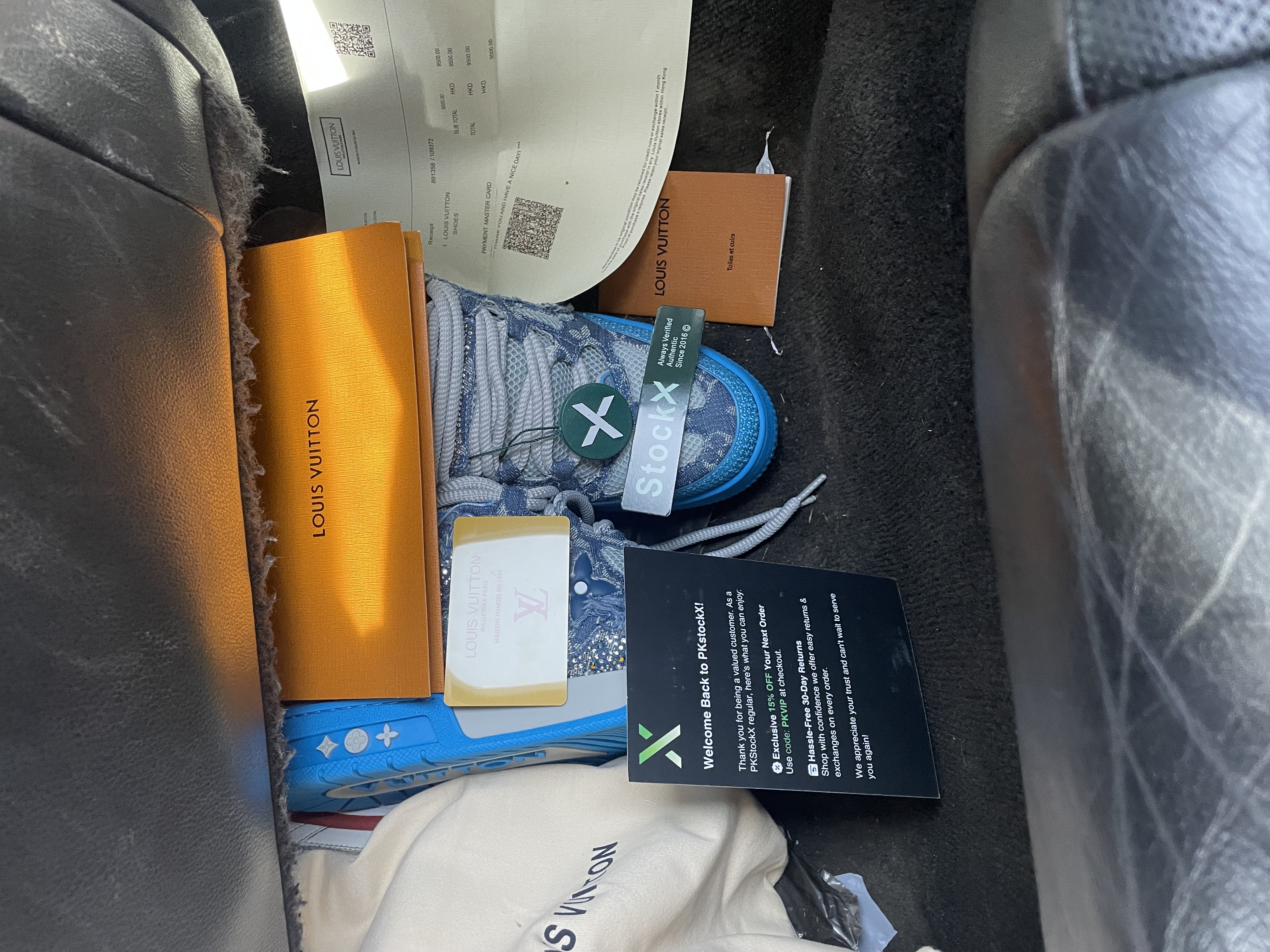 PK God Batch  LOUIS VUITTON Blue Water Diamond review montae