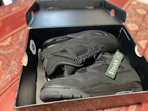 PK God Batch Air Jordan 4“Black Cat”  2025-FV5029-010 review 