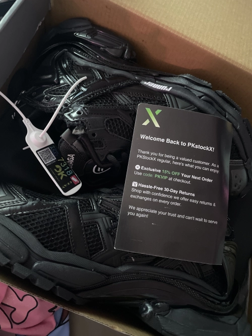 PK God Batch Balenciaga Runner Black review 