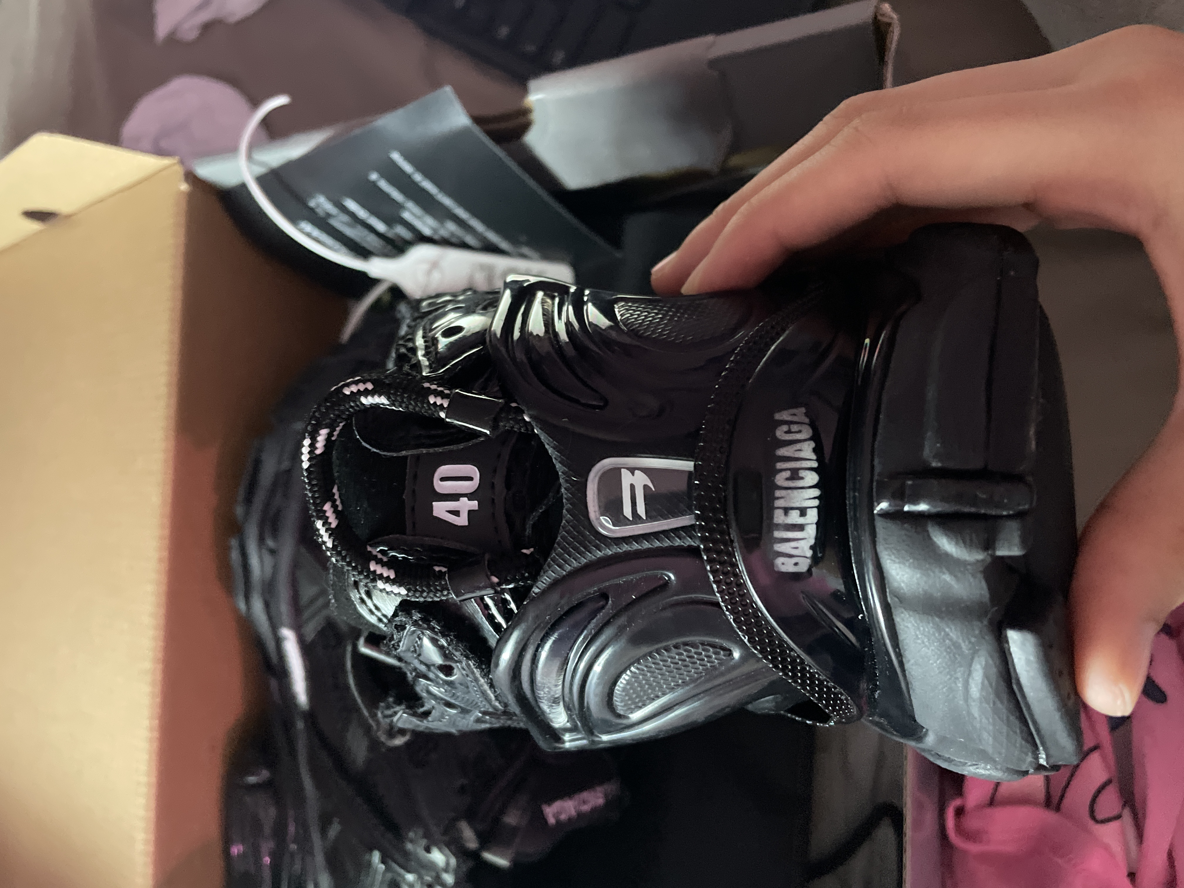 PK God Batch Balenciaga Runner Black review lanaya 04