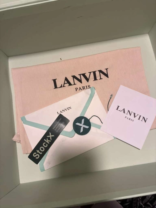 Lanvin Curb Sneaker Black Grey FM-SKRK11-REFL-P2210 review 