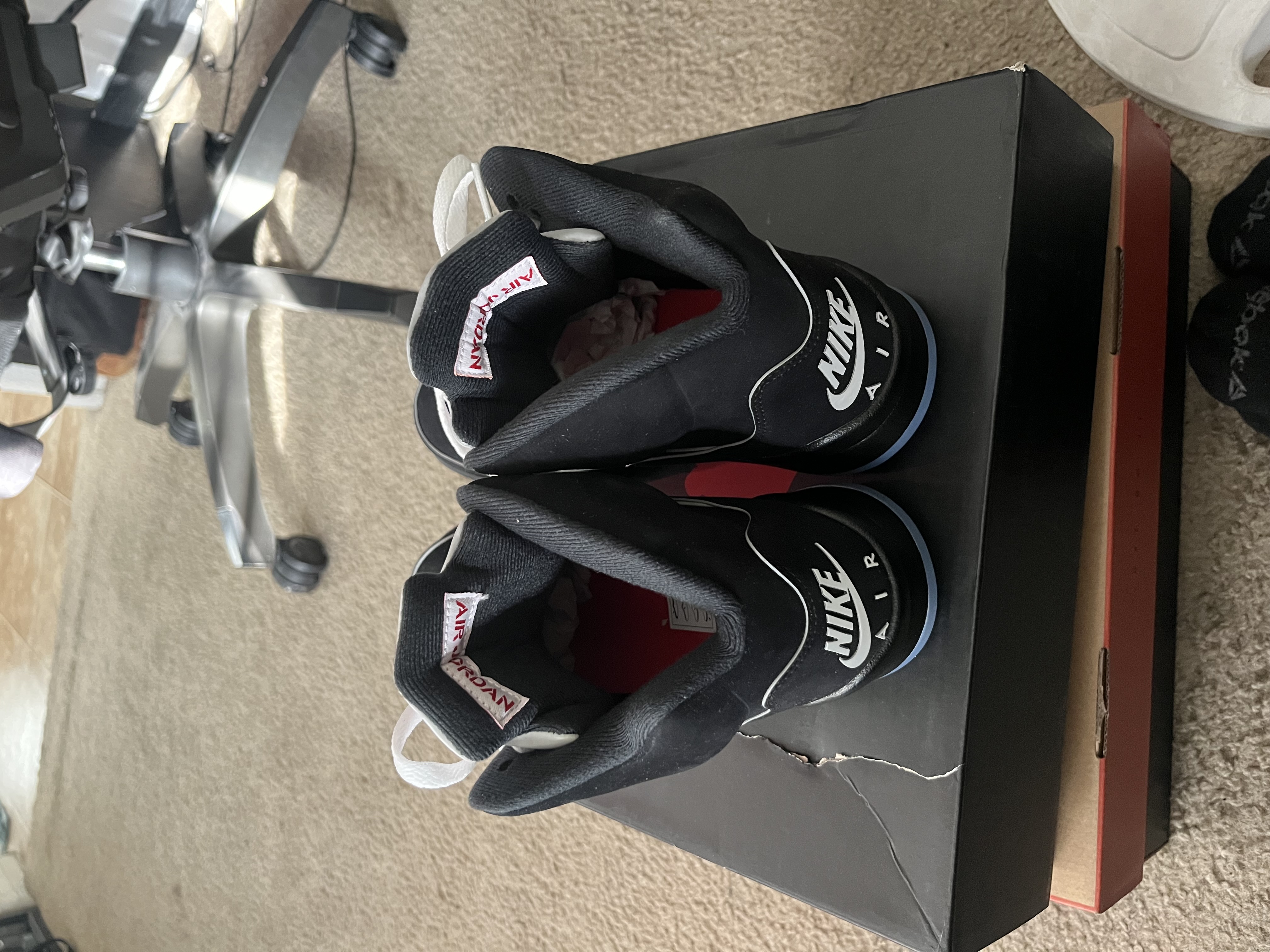 PK God Batch Air Jordan 5 Retro OG Black Metallic Reimagined HF3975-001 review South East 01