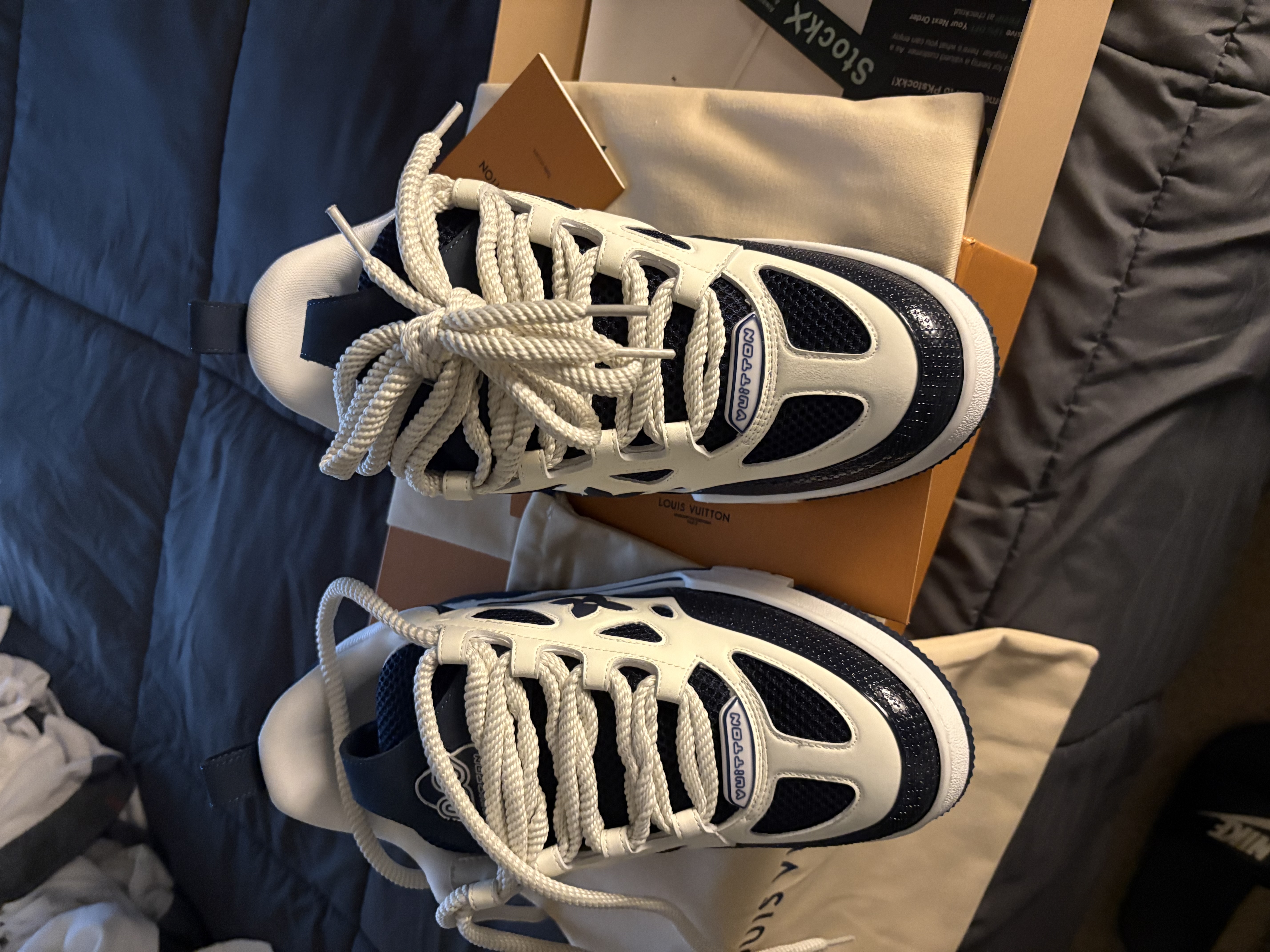 PK God Batch LOUIS VUITTON Blue review Jamie 01