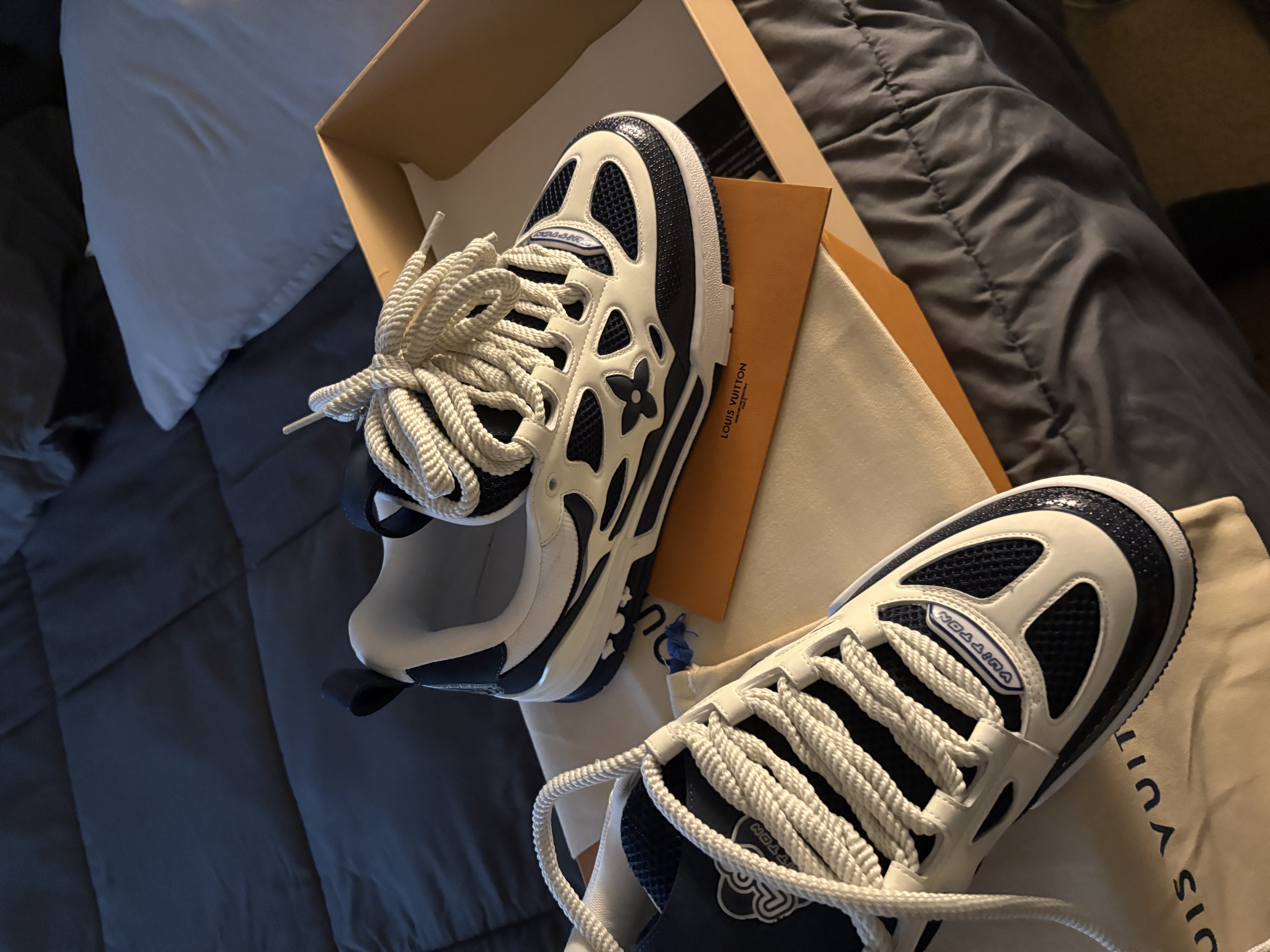 PK God Batch LOUIS VUITTON Blue review Jamie 04