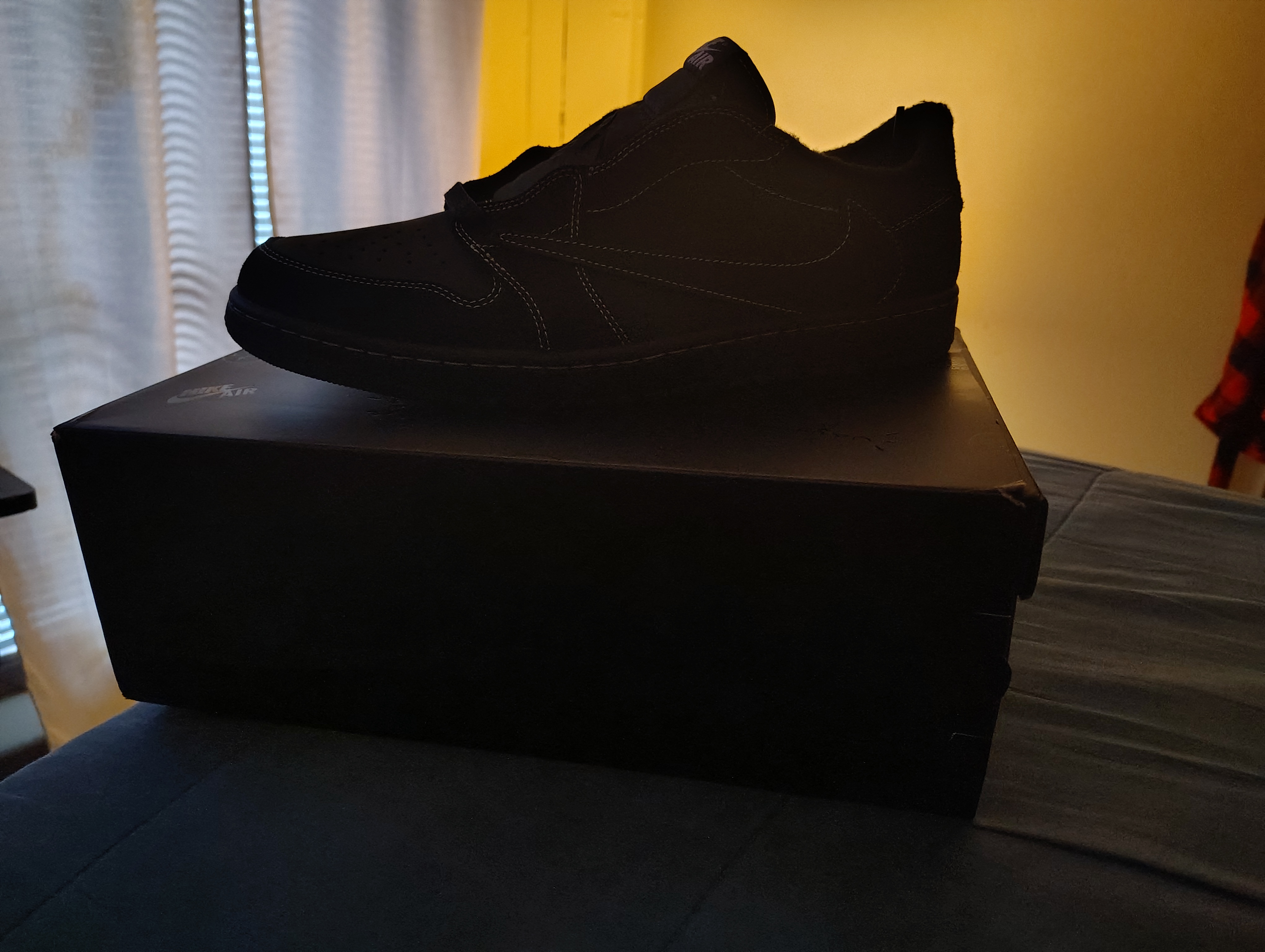 PK God Batch Air Jordan 1 Retro Low OG SP Travis Scott Black Phantom DM7866-001 review Elijah