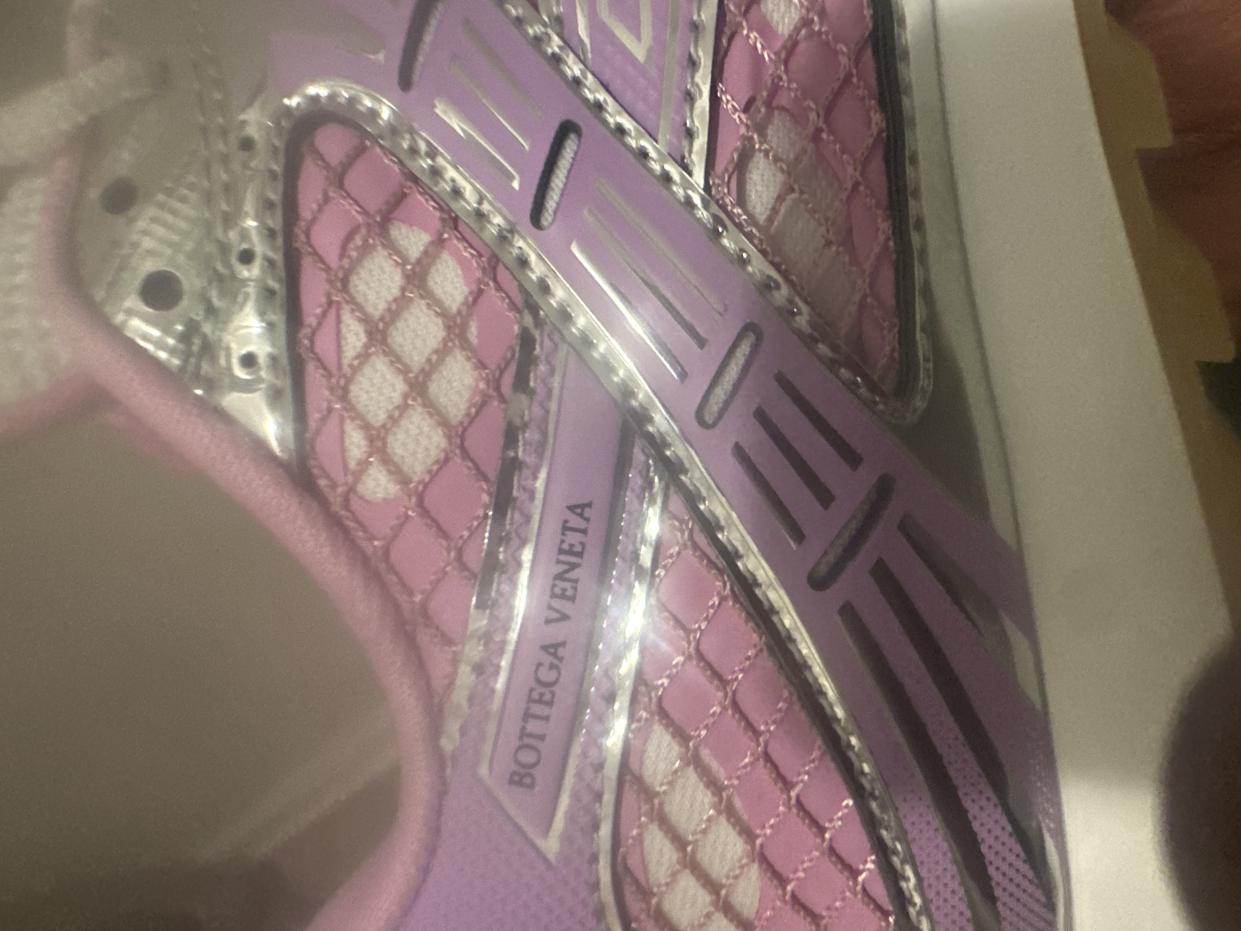 PK God Batch Bottega Veneta Orbit Sneaker pink review Trey 01