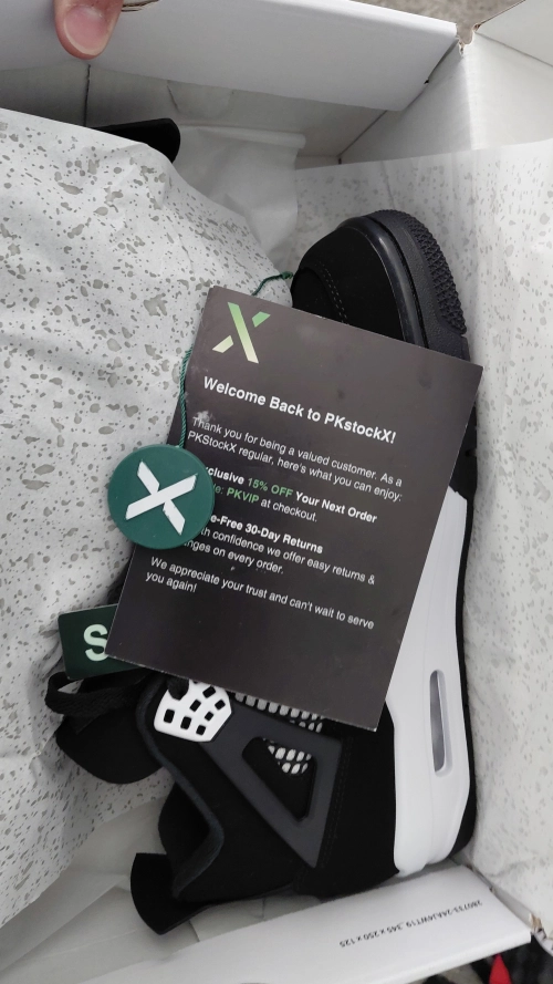 Special offer Batch Air Jordan 4 White Thunder FQ8138-001 review 