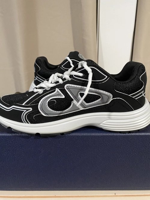 PK God Batch Dior Light Grey 'B30' Sneakers Black Coffee Color 3SN279ZND-H969 review 