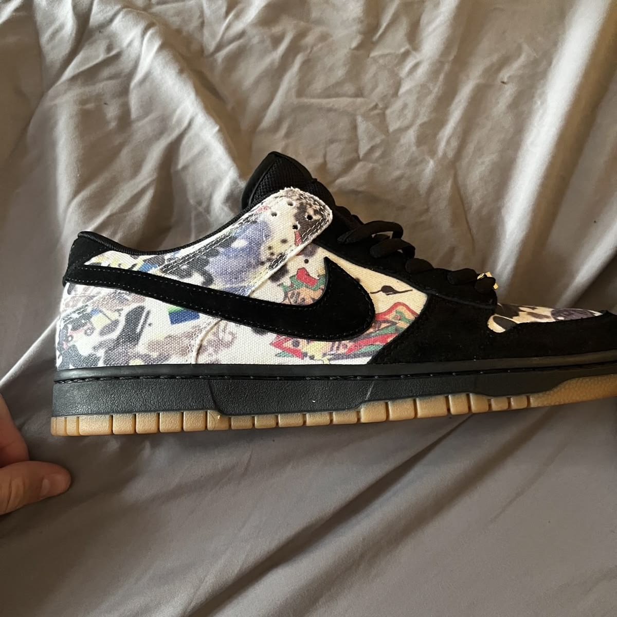 PK God Batch Supreme × Nike Dunk Low Rammellzee  review 0