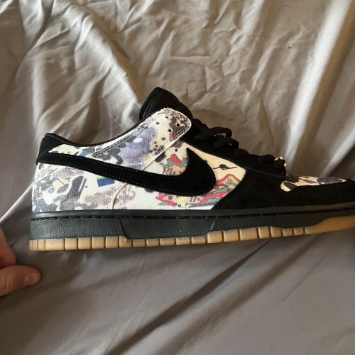 PK God Batch Supreme × Nike Dunk Low Rammellzee  review 