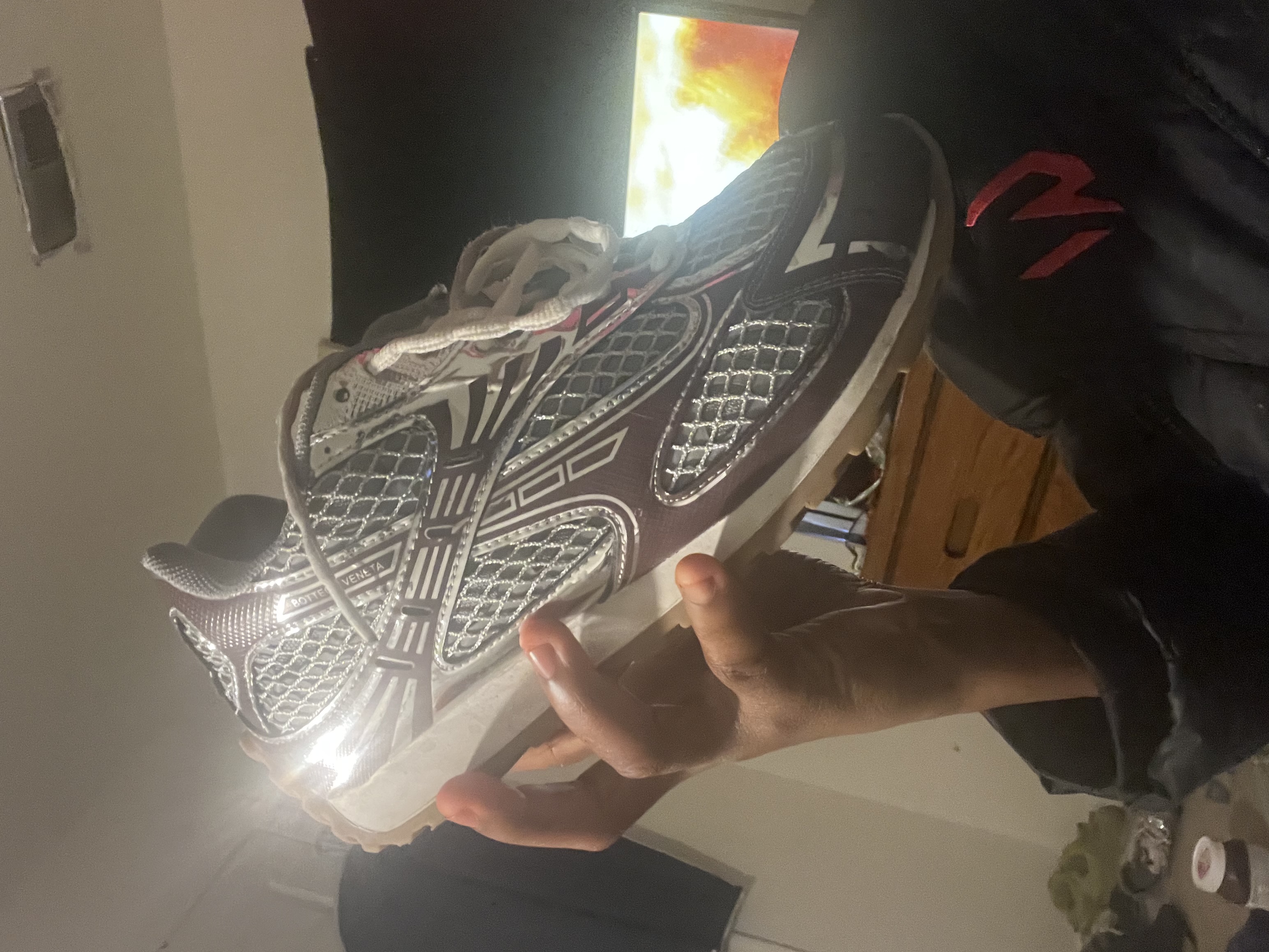 PK God Batch Bottega Veneta Orbit Sneaker Wine Red review 0