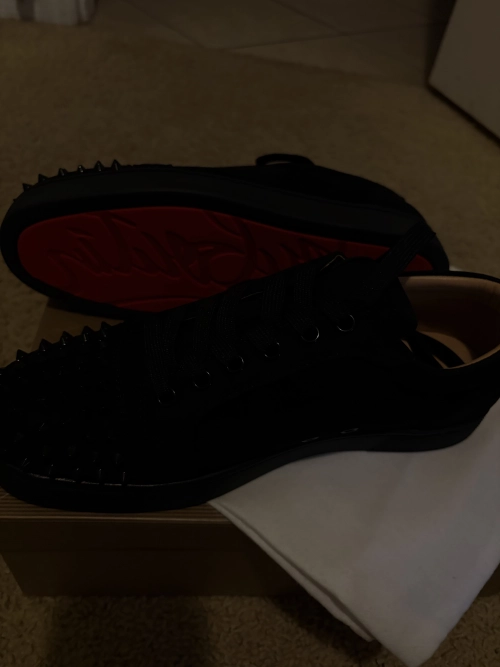Christian Louboutin Louis Junior Spikes Men's Flat review 
