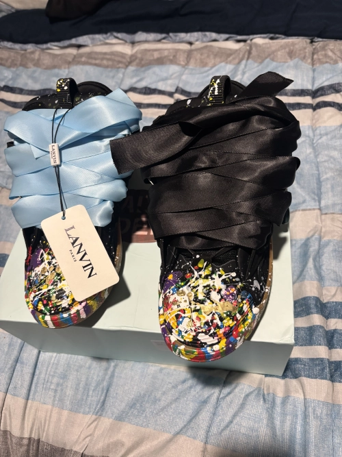 Lanvin Leather Curb Sneaker Gallery Dept review 