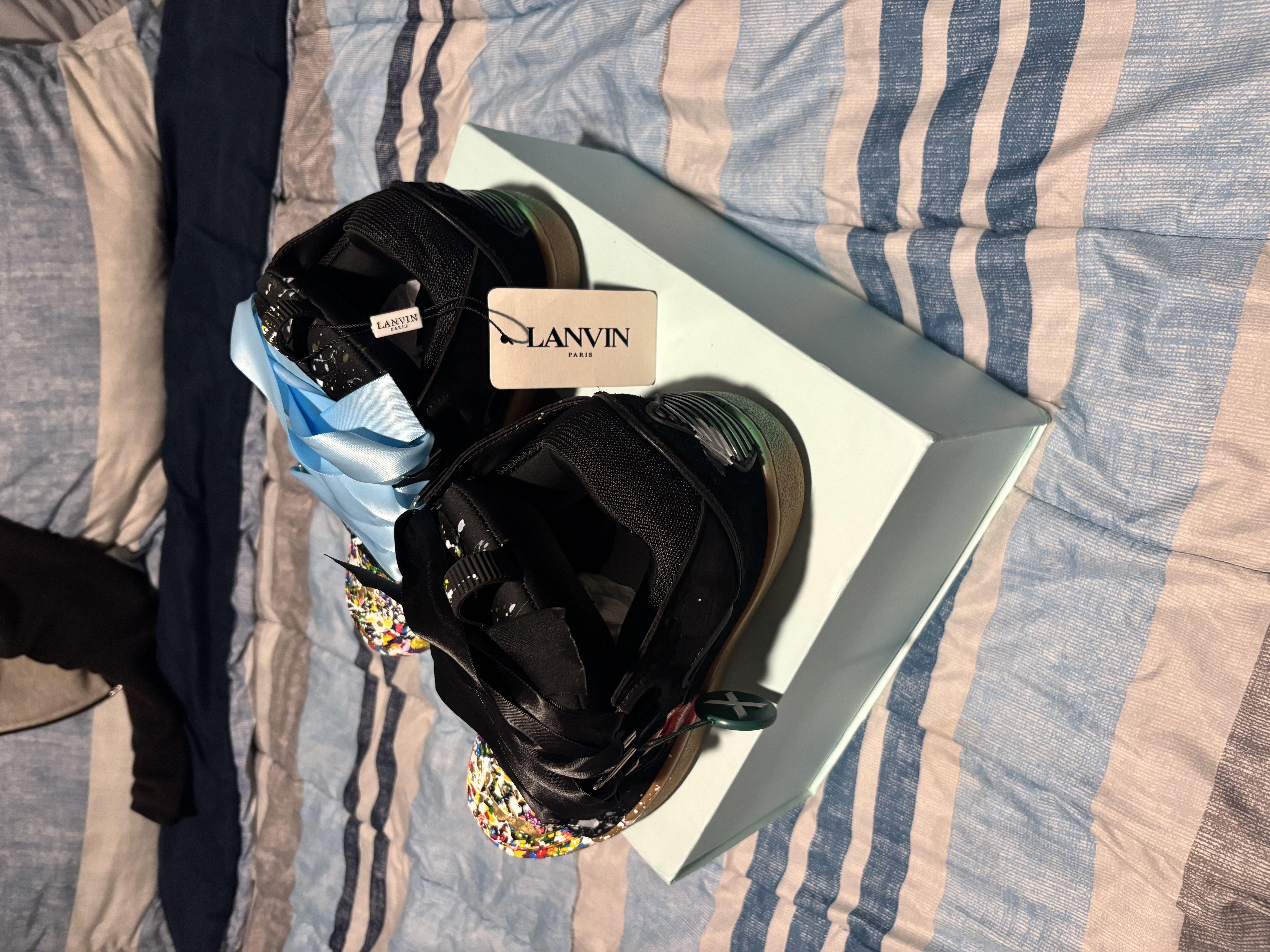 Lanvin Leather Curb Sneaker Gallery Dept review Bg 01