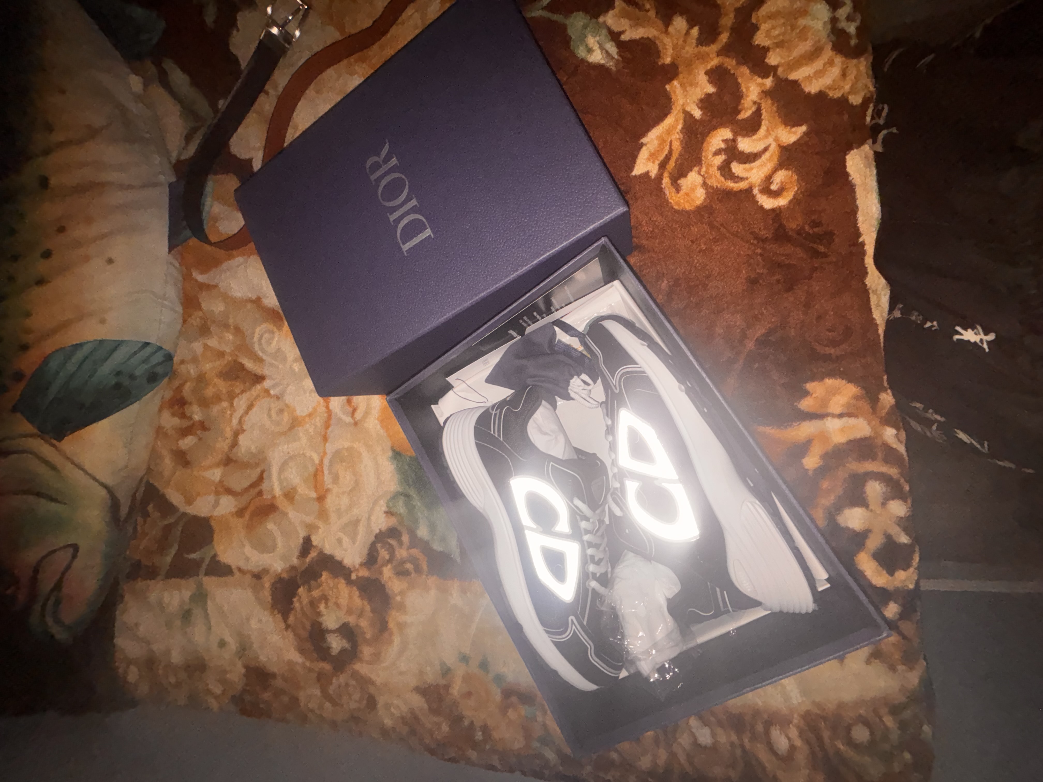 PK God Batch Dior Light Grey 'B30' Sneakers Black Coffee Color 3SN279ZND-H969 review Nicolay 02