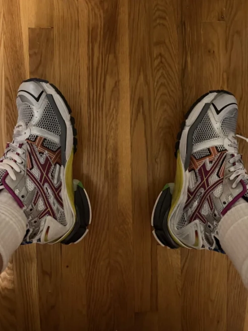 PK God Batch Balenciaga Runner Silver Purple reviewed by