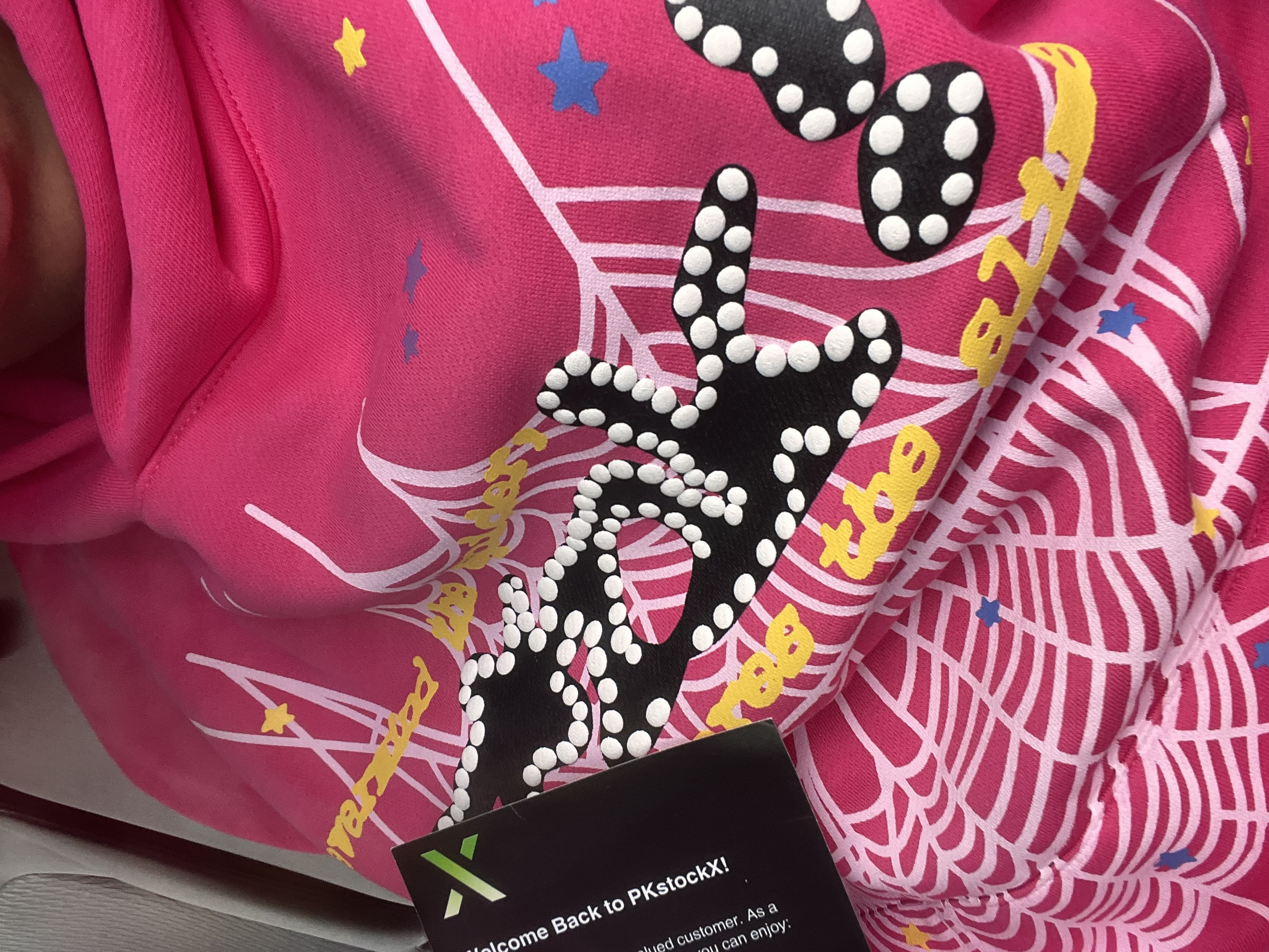 Sp5der P*NK Hoodie Pink review Dexiniii