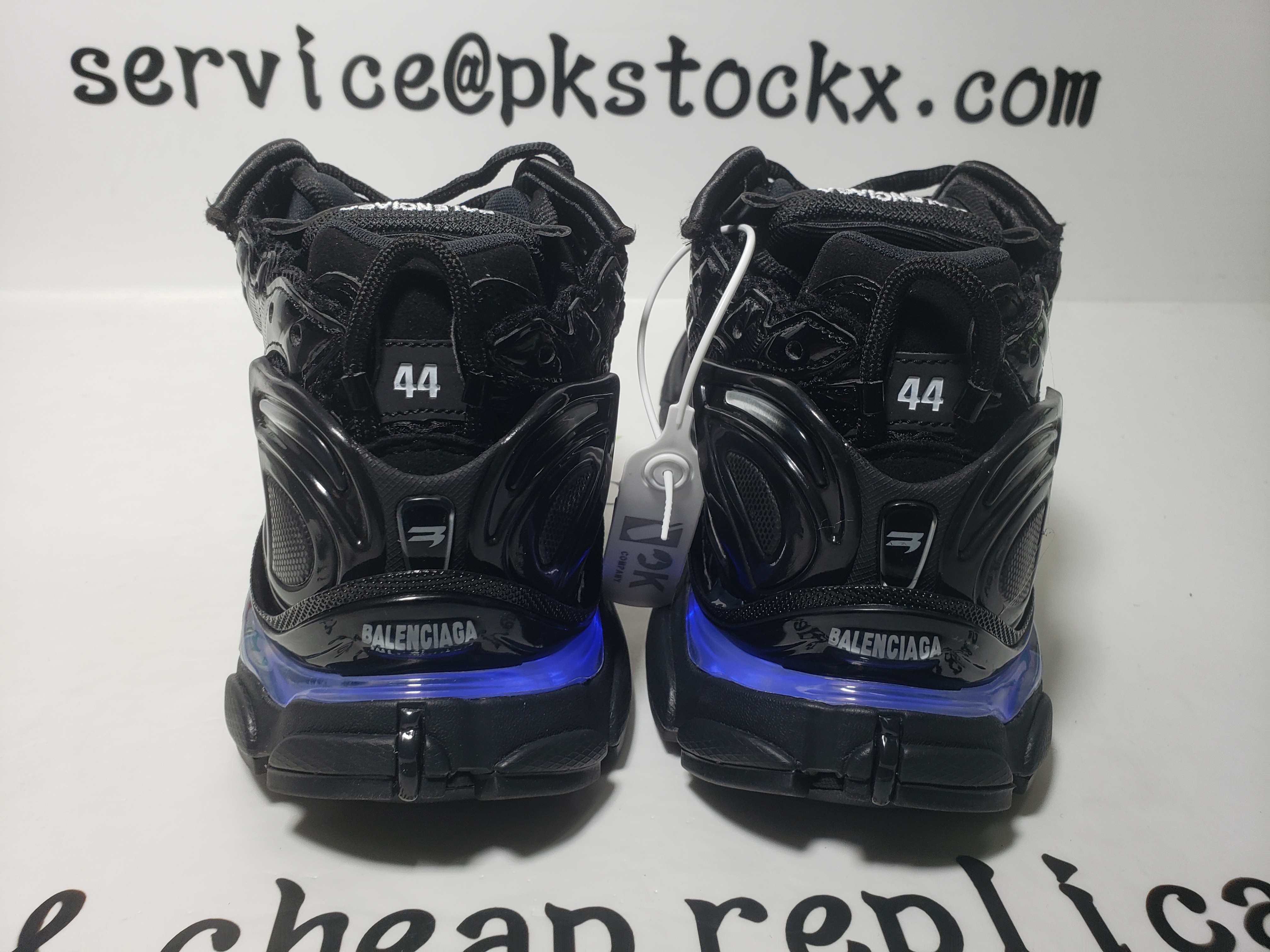 PK God Batch Balenciaga Runner Black LED review D*** 03