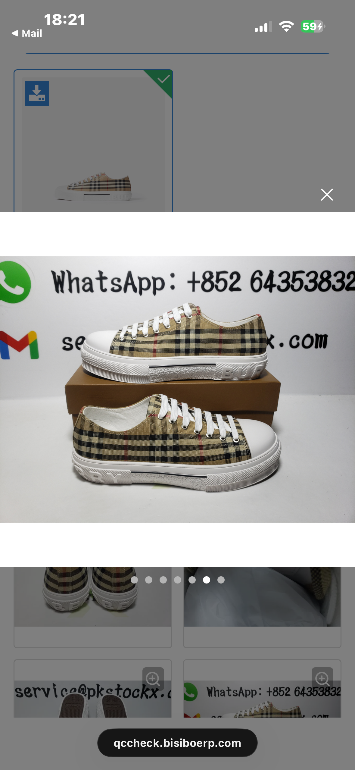 Burberry Check Cotton Sneakers review jopes hopkins 02