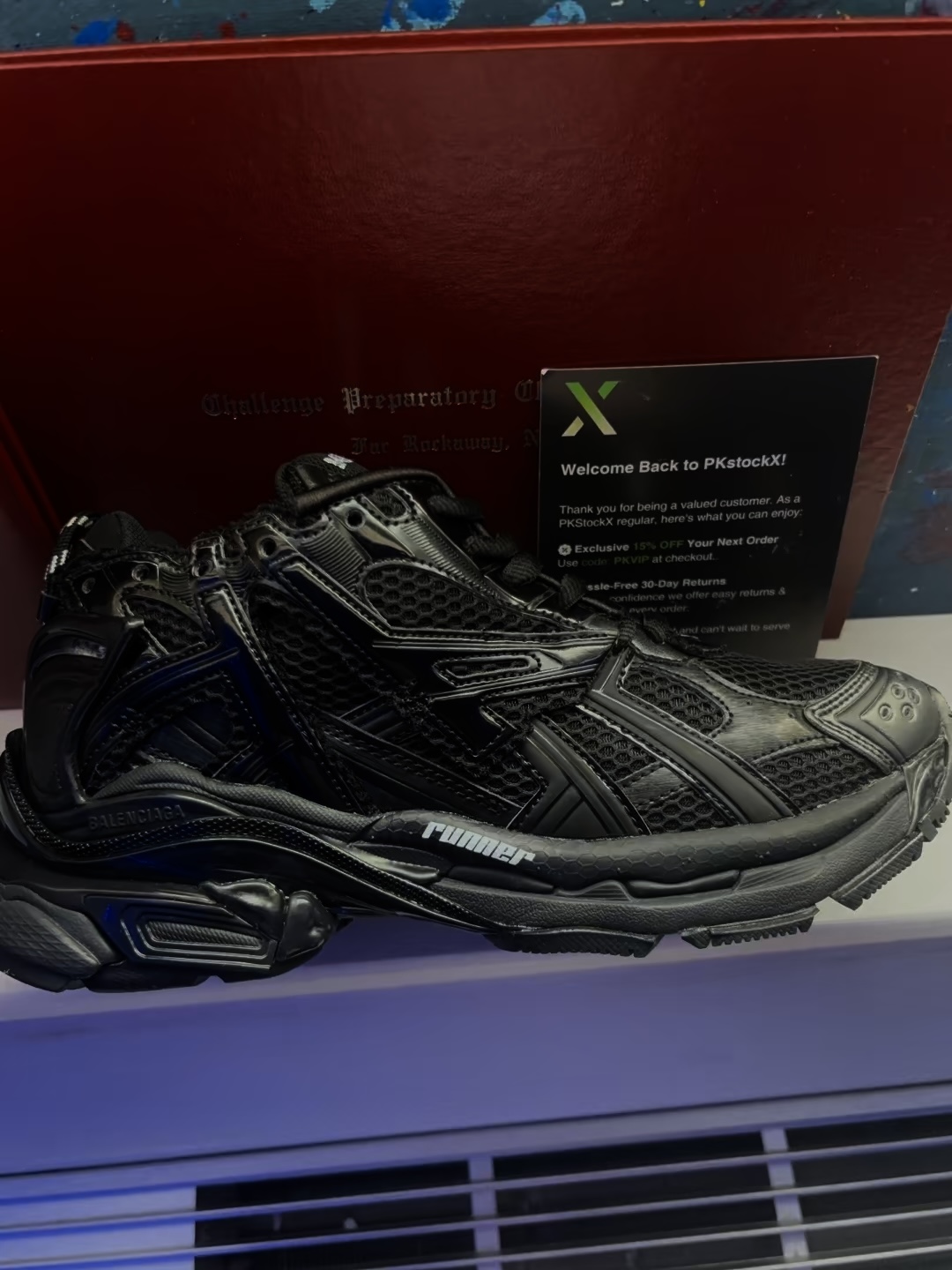 PK God Batch Balenciaga Runner Black review Eli 00