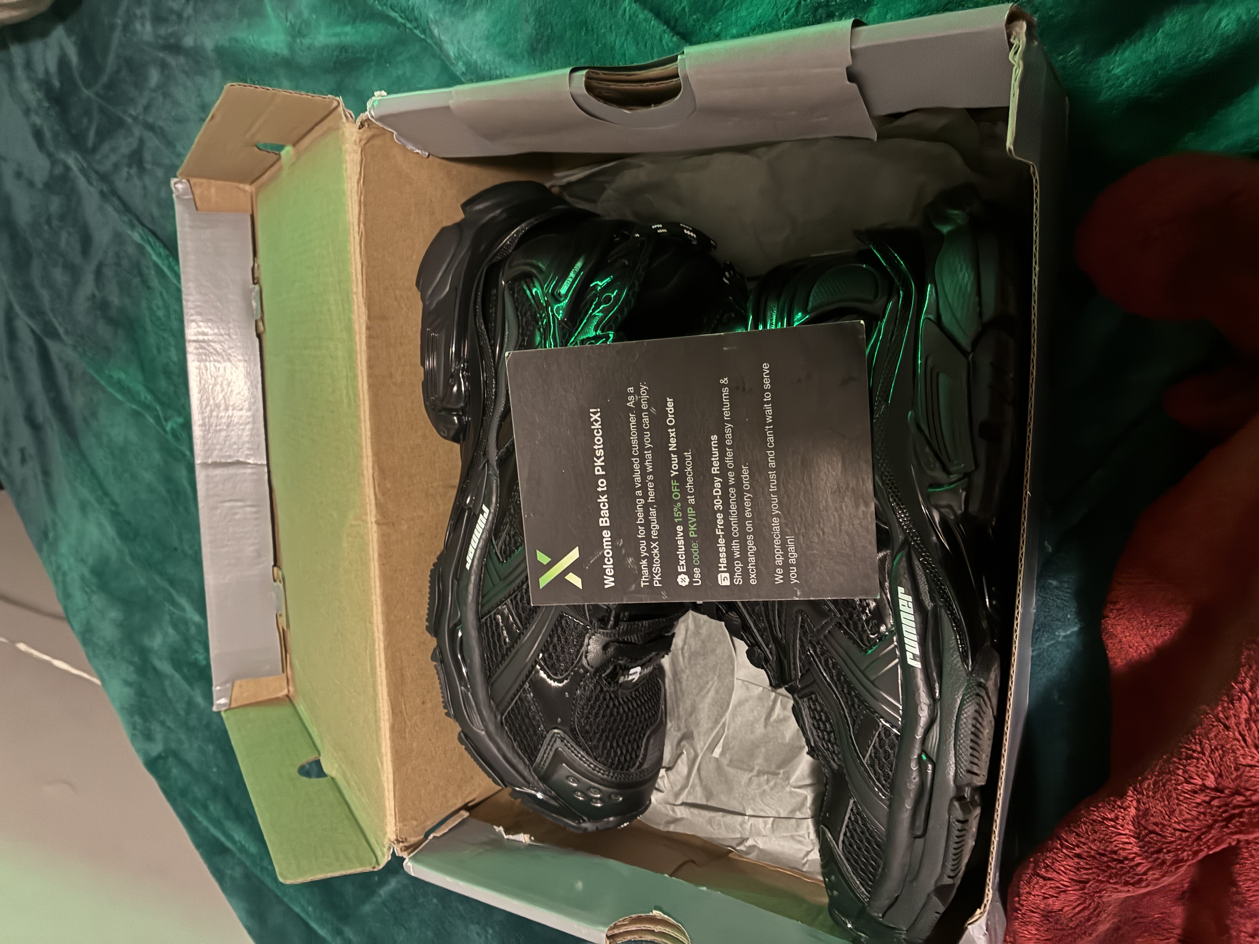 PK God Batch Balenciaga Runner Black review Ronny 00