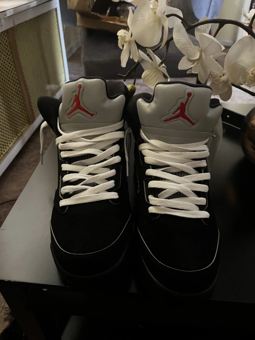 PK God Batch Air Jordan 5 Retro OG Black Metallic Reimagined HF3975-001 reviewed by