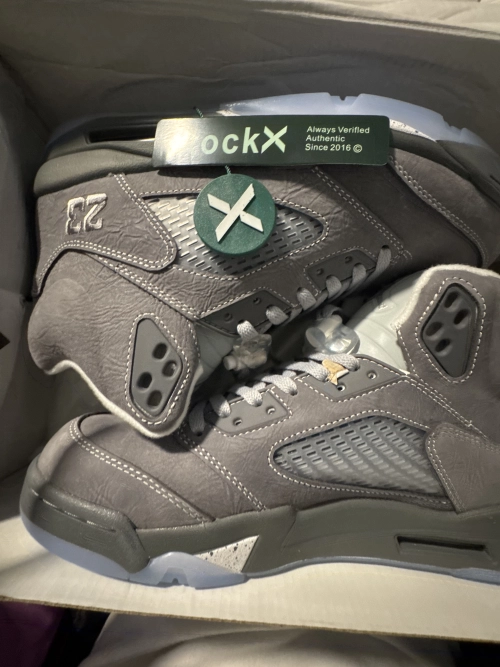 PK God Batch Air Jordan 5 Retro 'Wolf Grey' 2026  DD0587-002 reviewed by