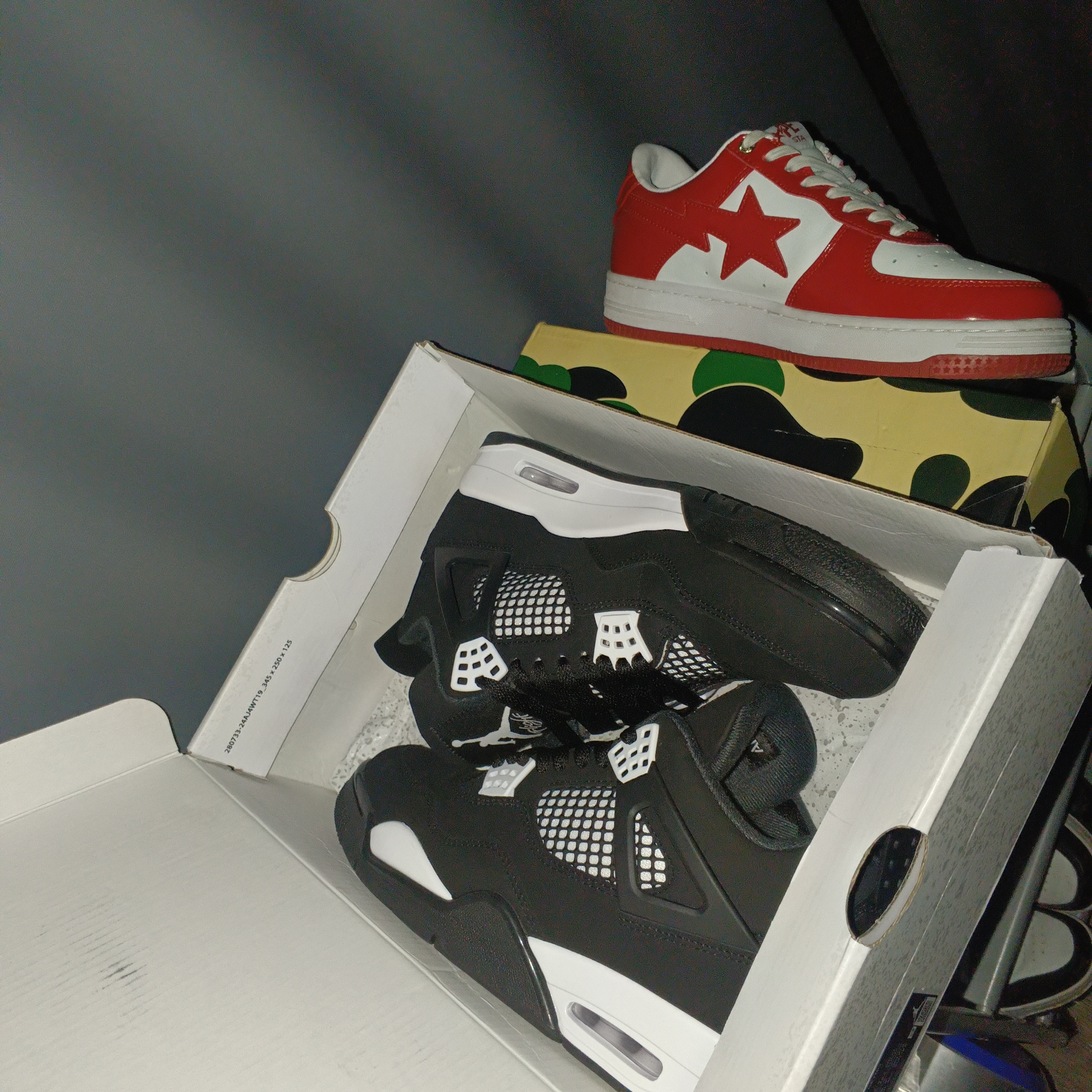 Special offer Batch Air Jordan 4 White Thunder FQ8138-001 review Juan 01