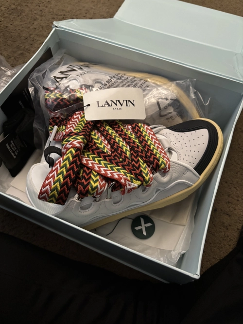 Lanvin Leather Curb White Ivory FM-SKRK11-DRAG-A2000 reviewed by